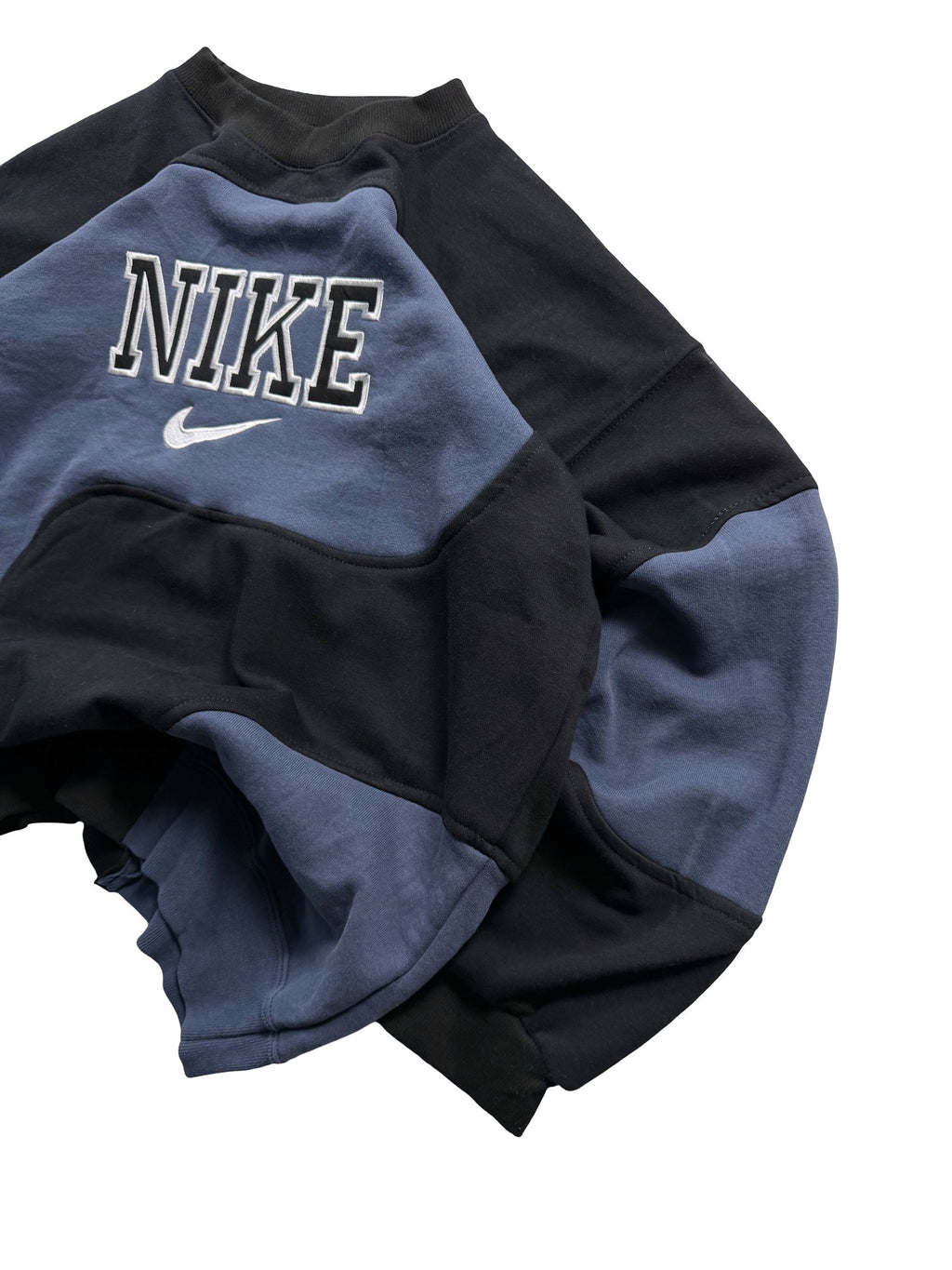 VINTAGE NIKE REWORK JUMPER CREWNECK - EMBROIDERED SPELLOUT