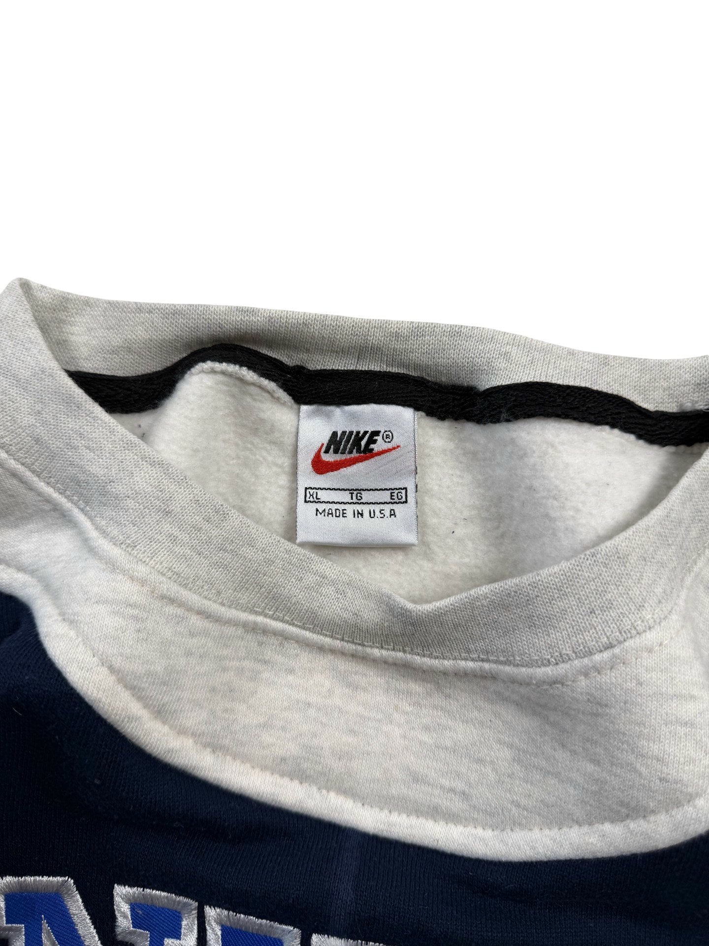 VINTAGE NIKE REWORK JUMPER CREWNECK - EMBROIDERED SPELLOUT