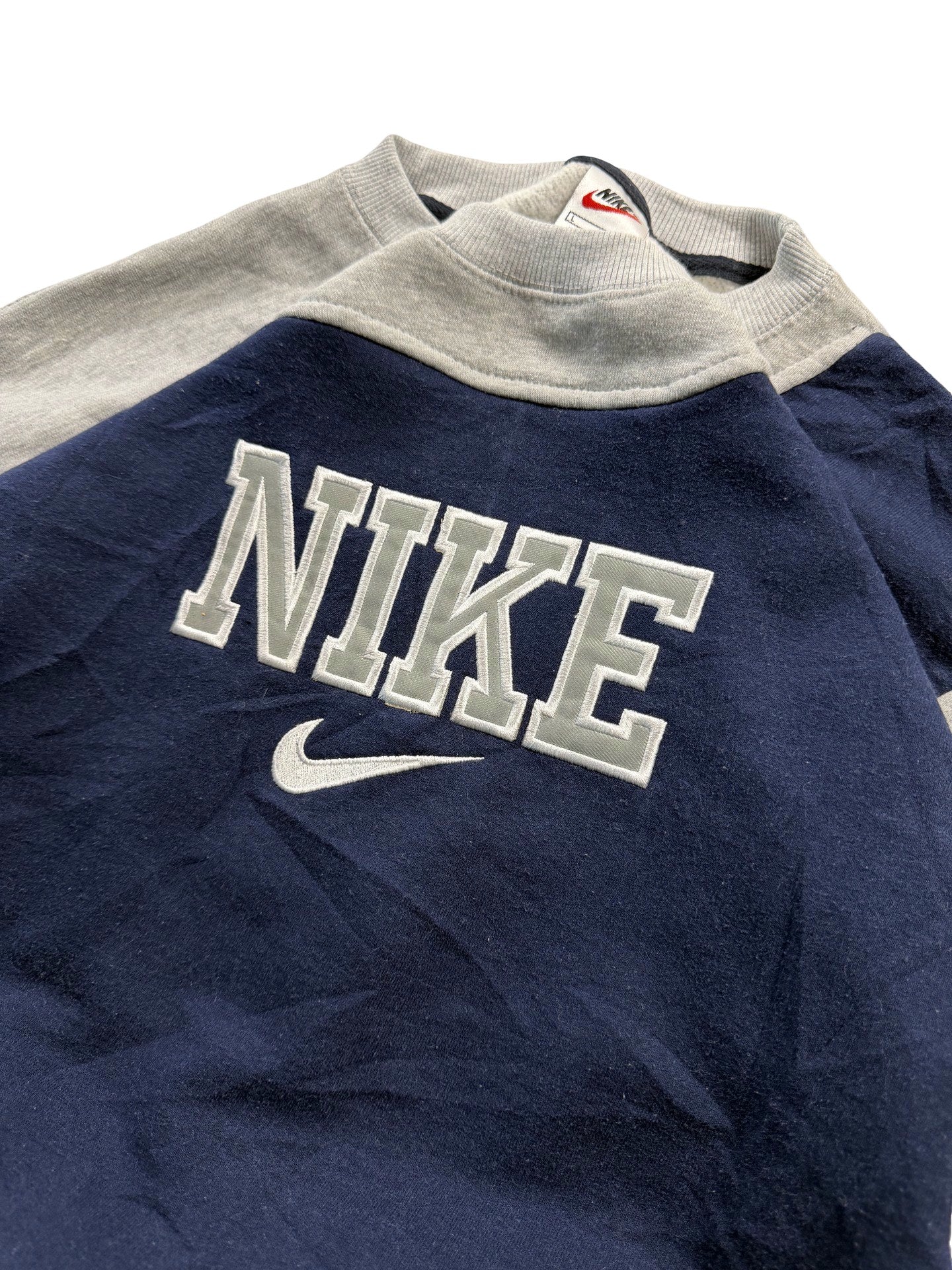 VINTAGE NIKE REWORK JUMPER CREWNECK - EMBROIDERED SPELLOUT