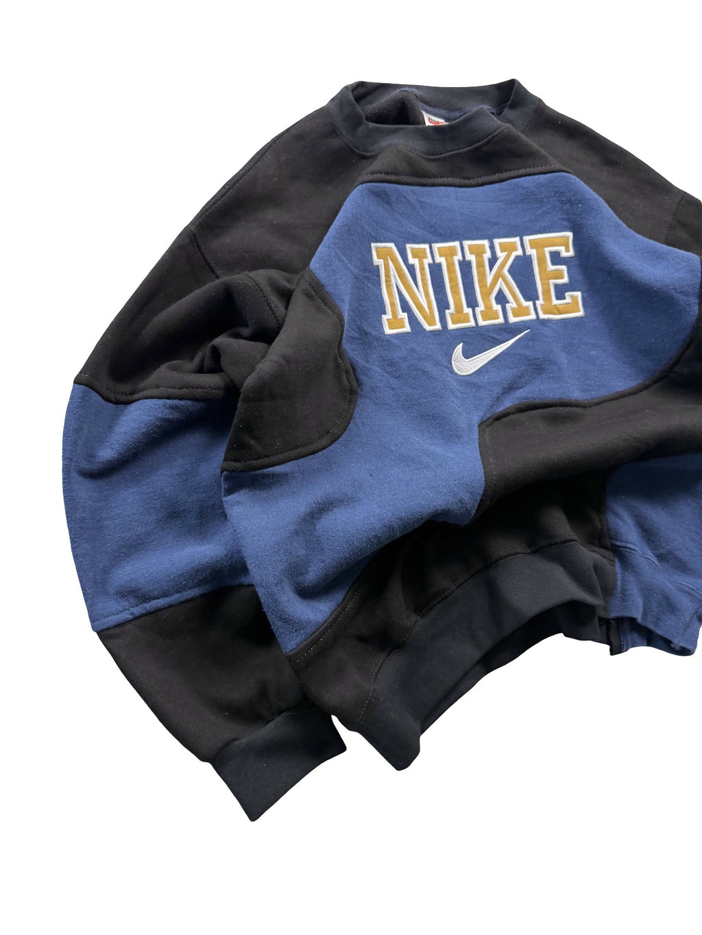 VINTAGE NIKE REWORK JUMPER CREWNECK - EMBROIDERED SPELLOUT