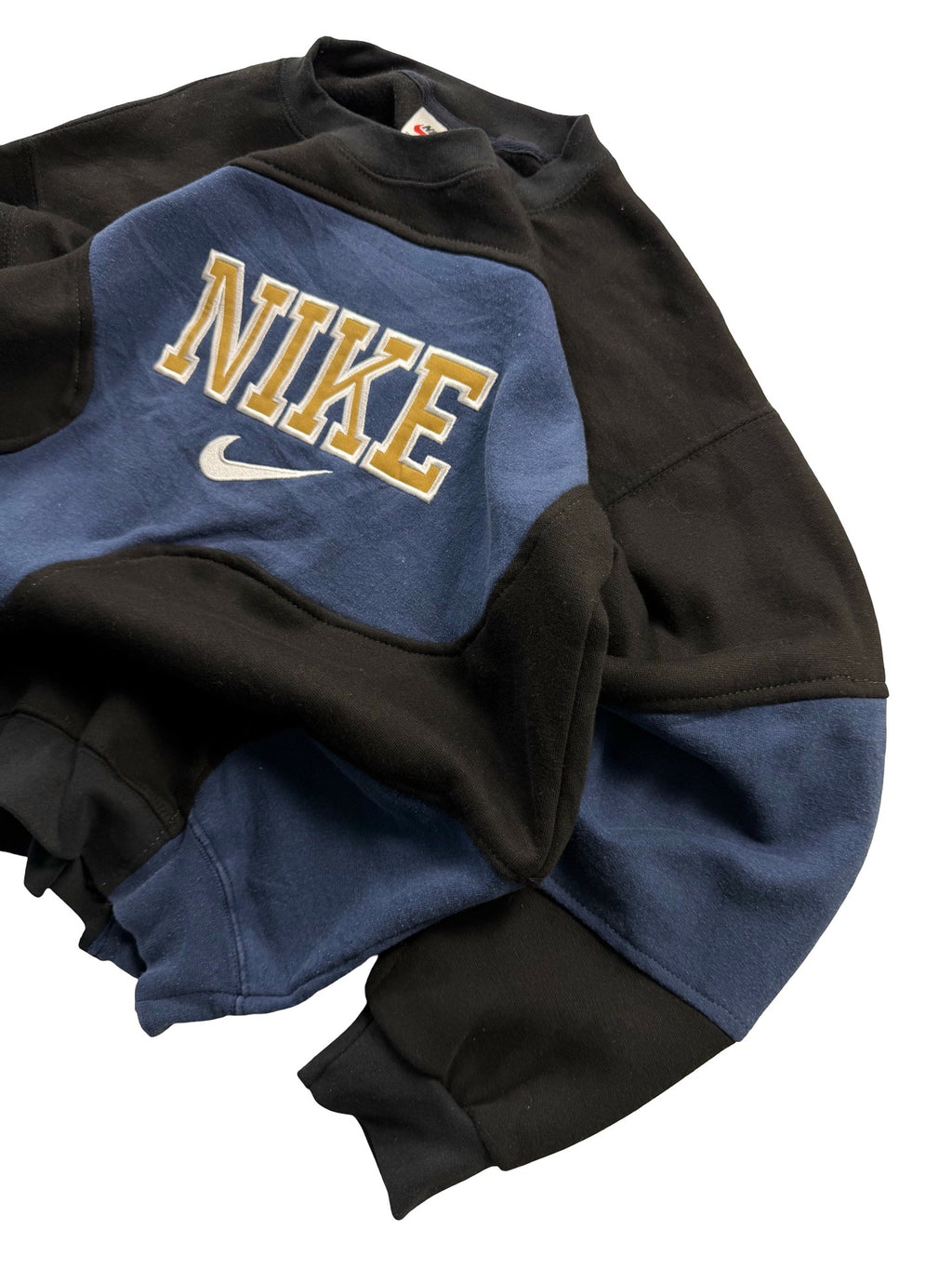 VINTAGE NIKE REWORK JUMPER CREWNECK - EMBROIDERED SPELLOUT