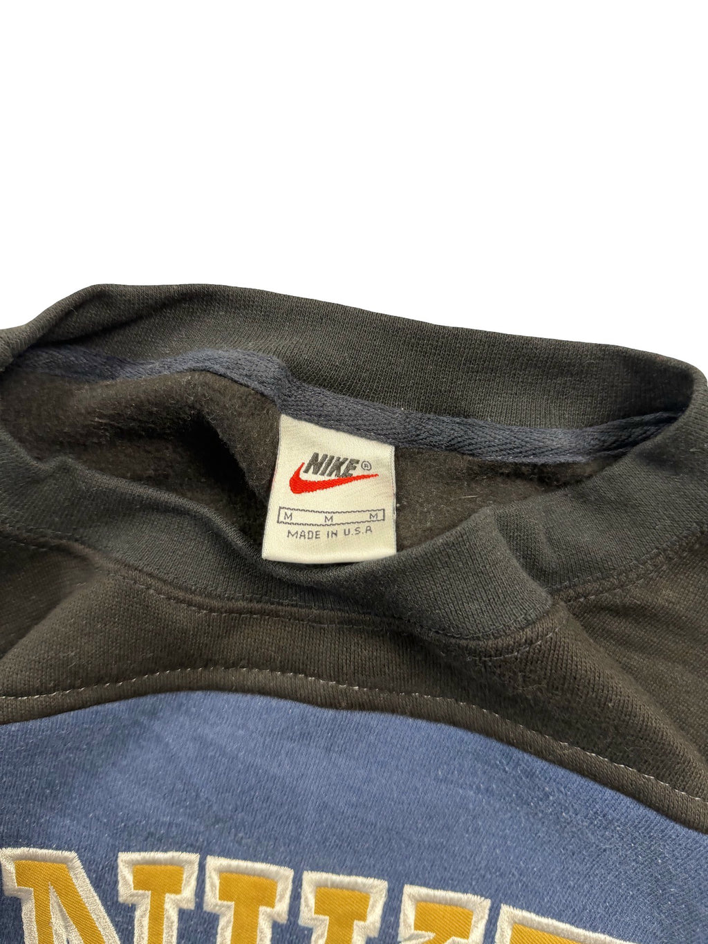 VINTAGE NIKE REWORK JUMPER CREWNECK - EMBROIDERED SPELLOUT
