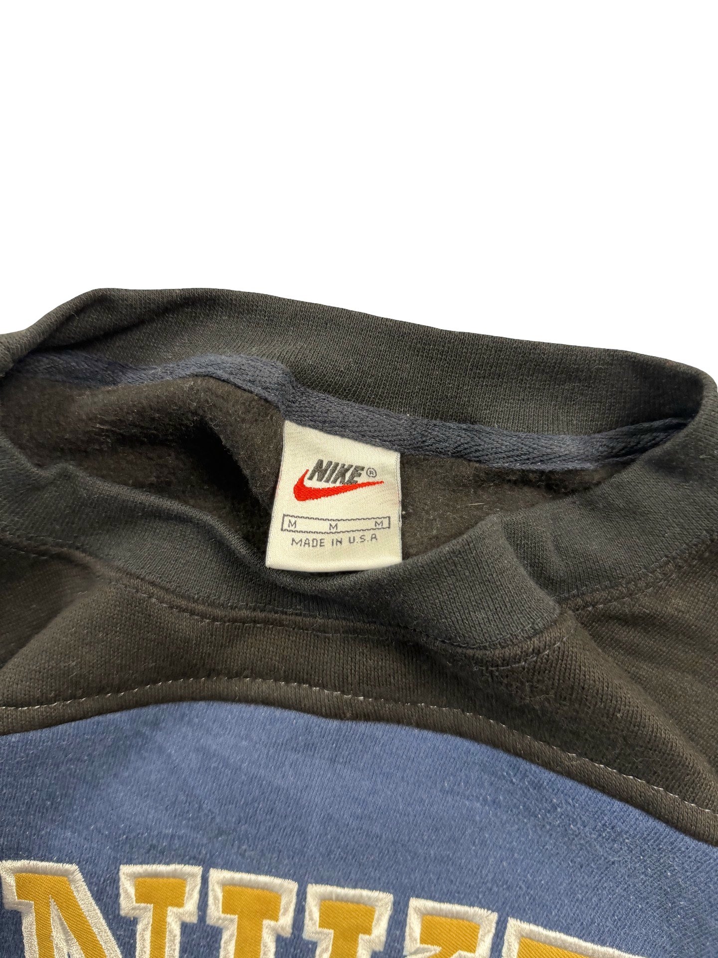 VINTAGE NIKE REWORK JUMPER CREWNECK - EMBROIDERED SPELLOUT