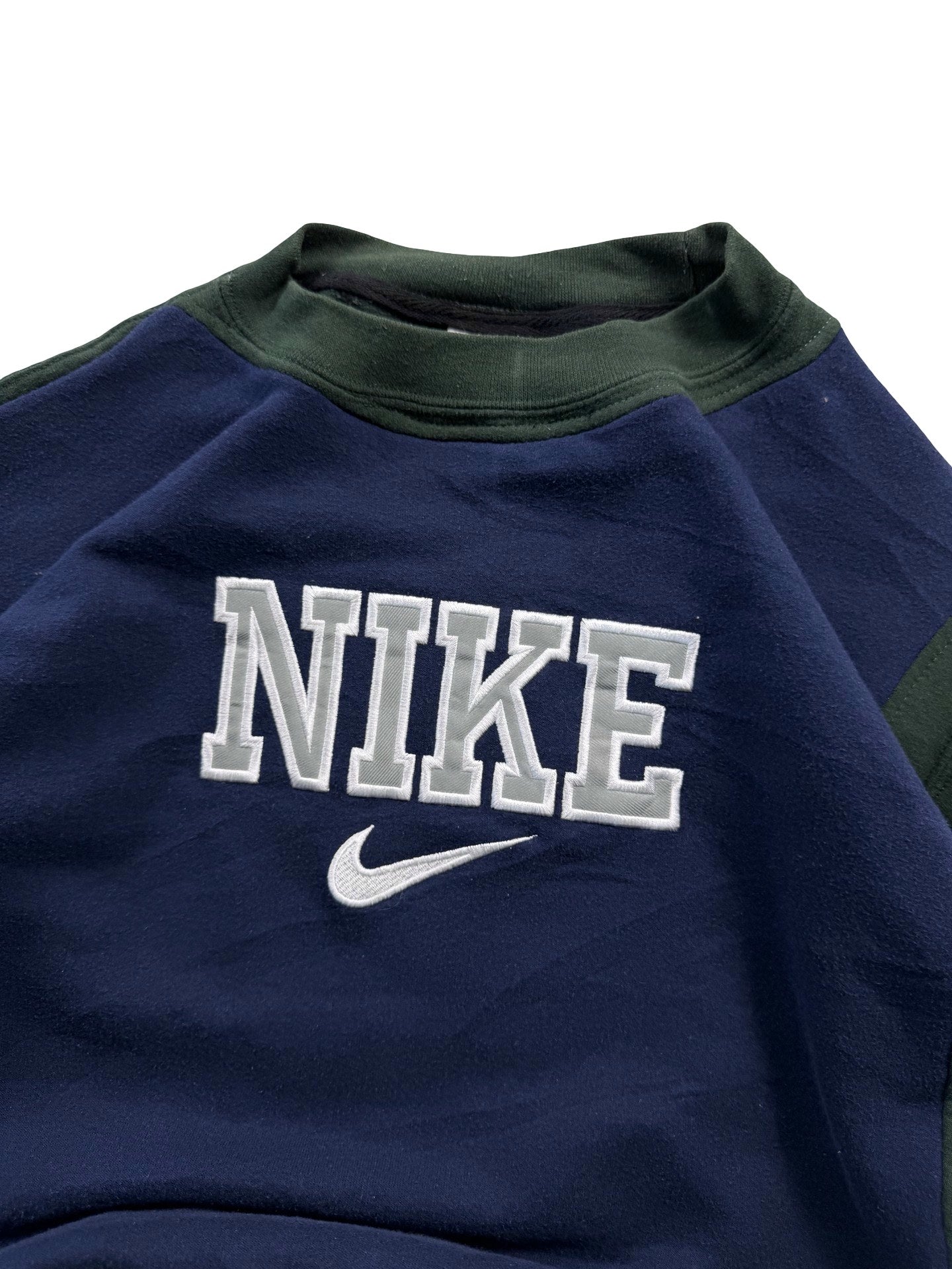 VINTAGE NIKE REWORK JUMPER CREWNECK - EMBROIDERED SPELLOUT