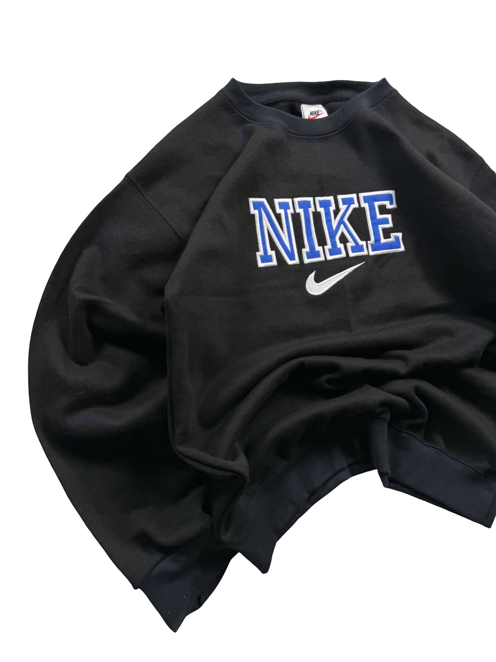 VINTAGE NIKE REWORK JUMPER CREWNECK - EMBROIDERED SPELLOUT
