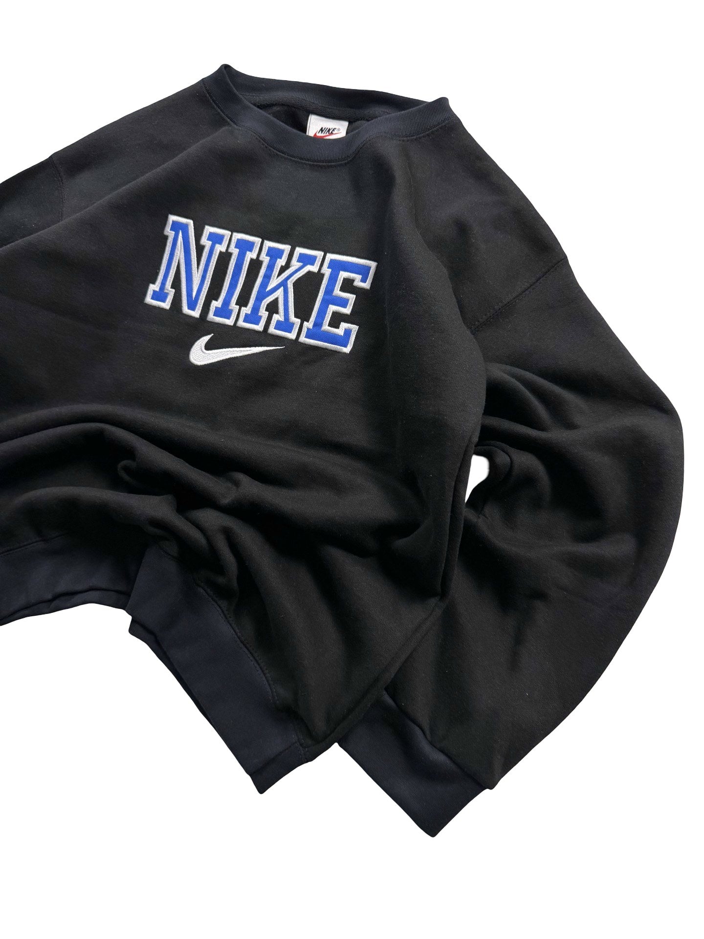 VINTAGE NIKE REWORK JUMPER CREWNECK - EMBROIDERED SPELLOUT