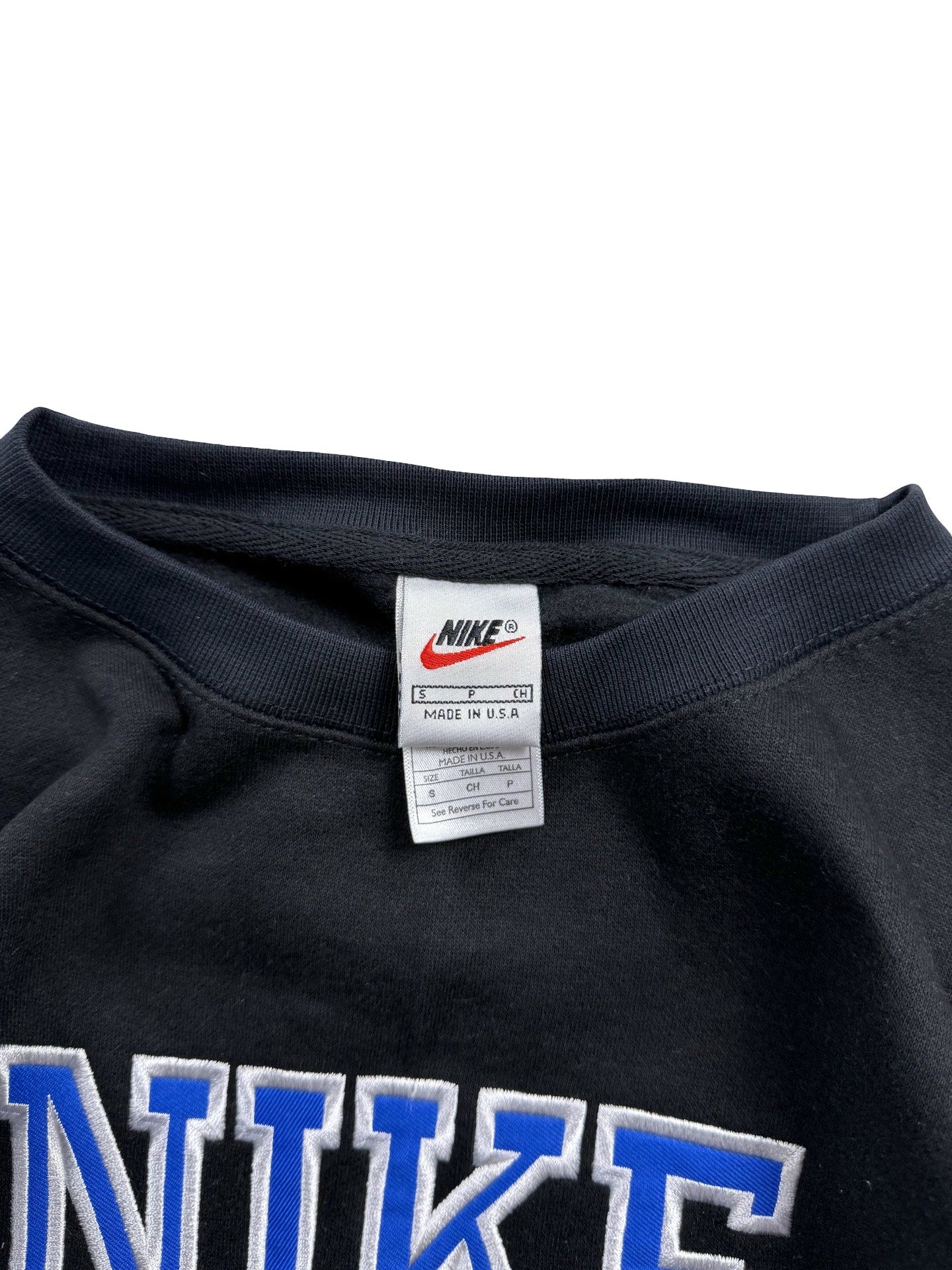 VINTAGE NIKE REWORK JUMPER CREWNECK - EMBROIDERED SPELLOUT