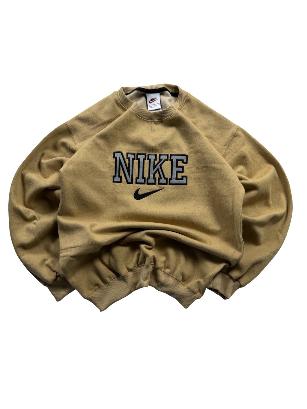 VINTAGE NIKE REWORK JUMPER CREWNECK - EMBROIDERED SPELLOUT