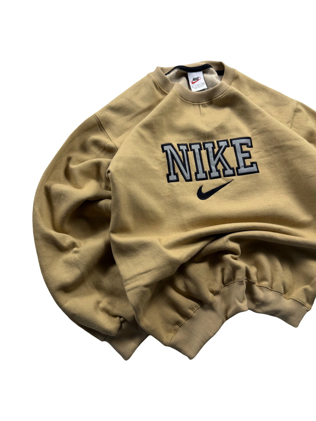 VINTAGE NIKE REWORK JUMPER CREWNECK - EMBROIDERED SPELLOUT