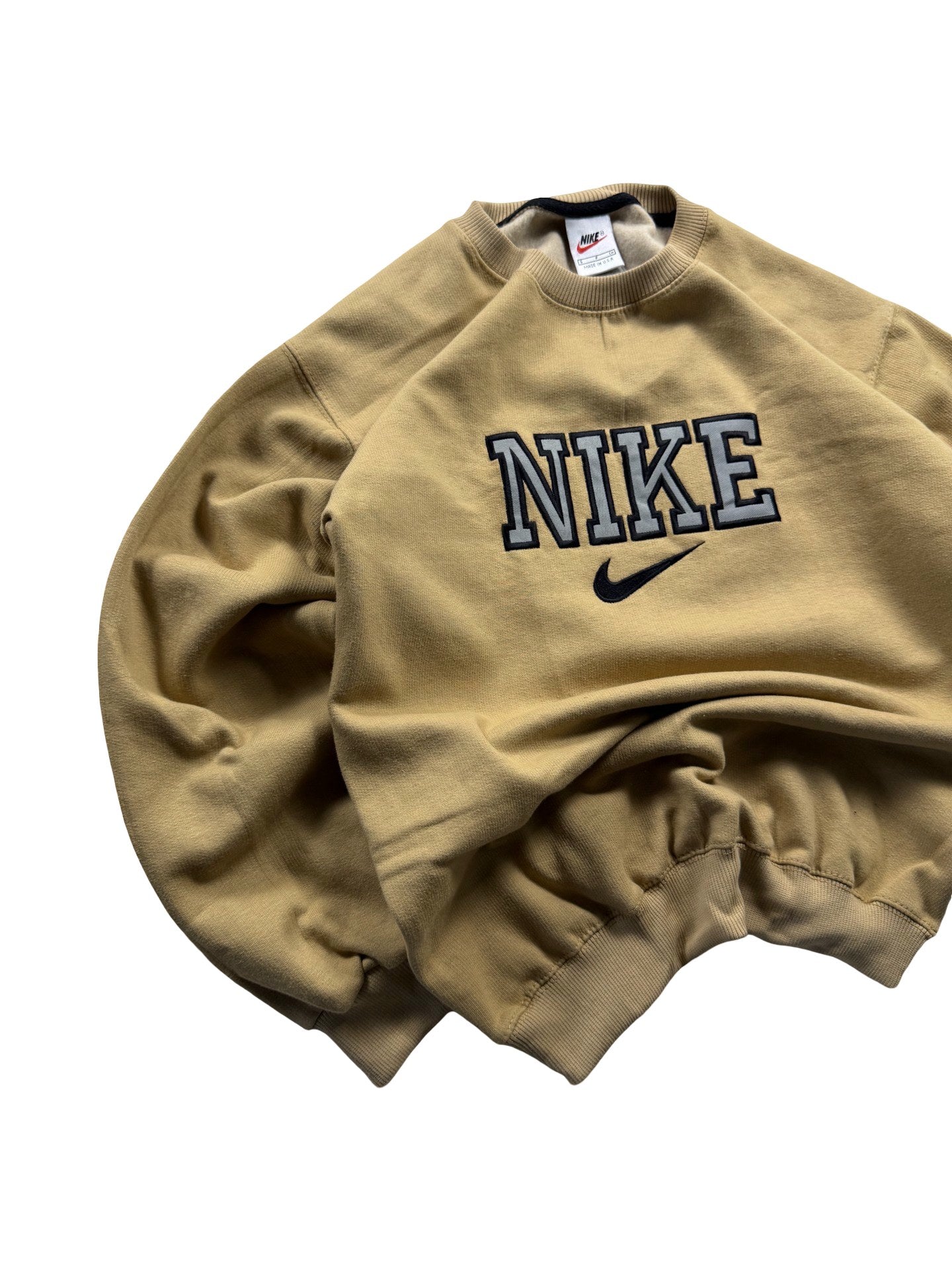 VINTAGE NIKE REWORK JUMPER CREWNECK - EMBROIDERED SPELLOUT