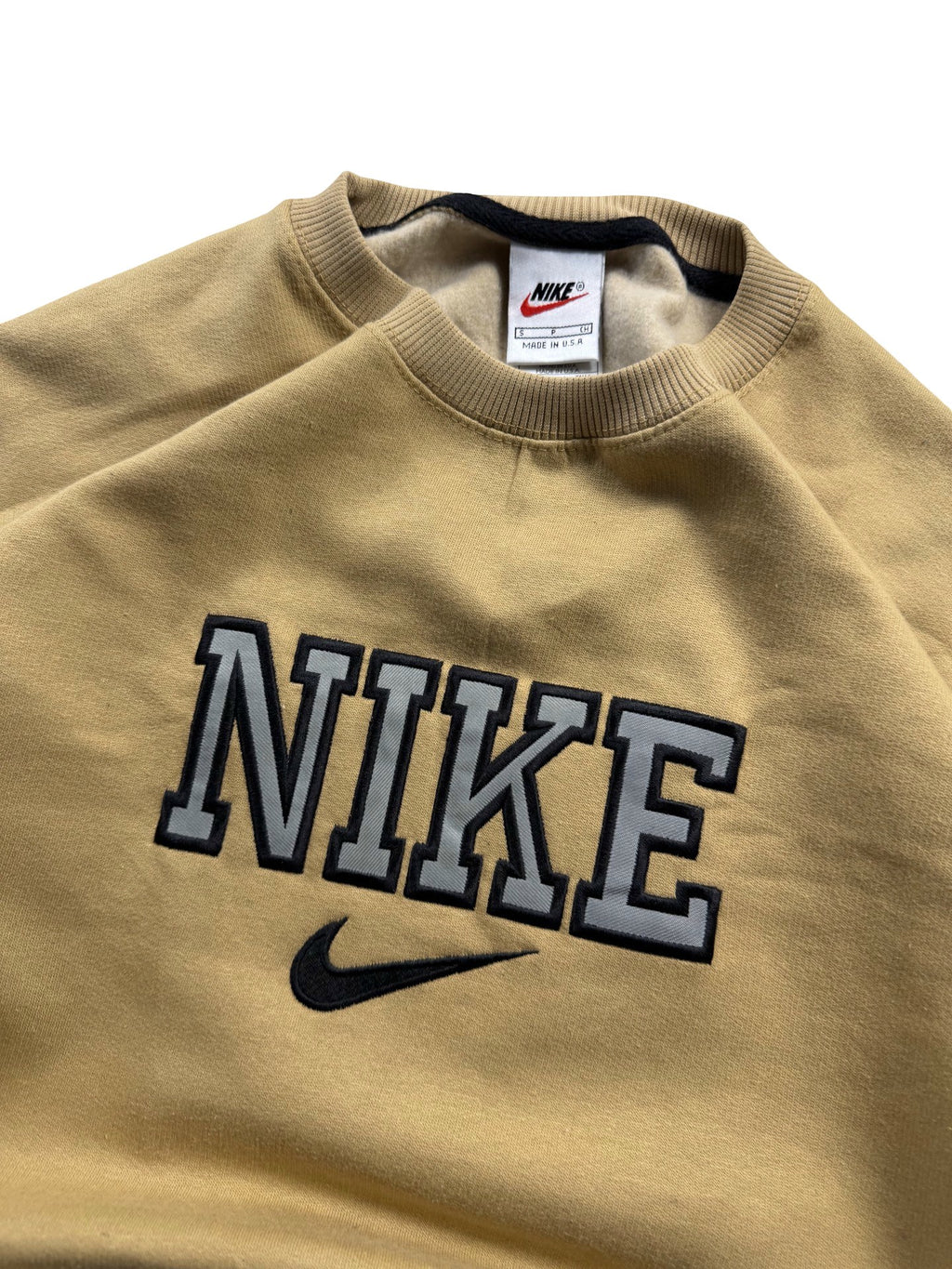 VINTAGE NIKE REWORK JUMPER CREWNECK - EMBROIDERED SPELLOUT