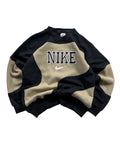 VINTAGE NIKE REWORK JUMPER CREWNECK - EMBROIDERED SPELLOUT