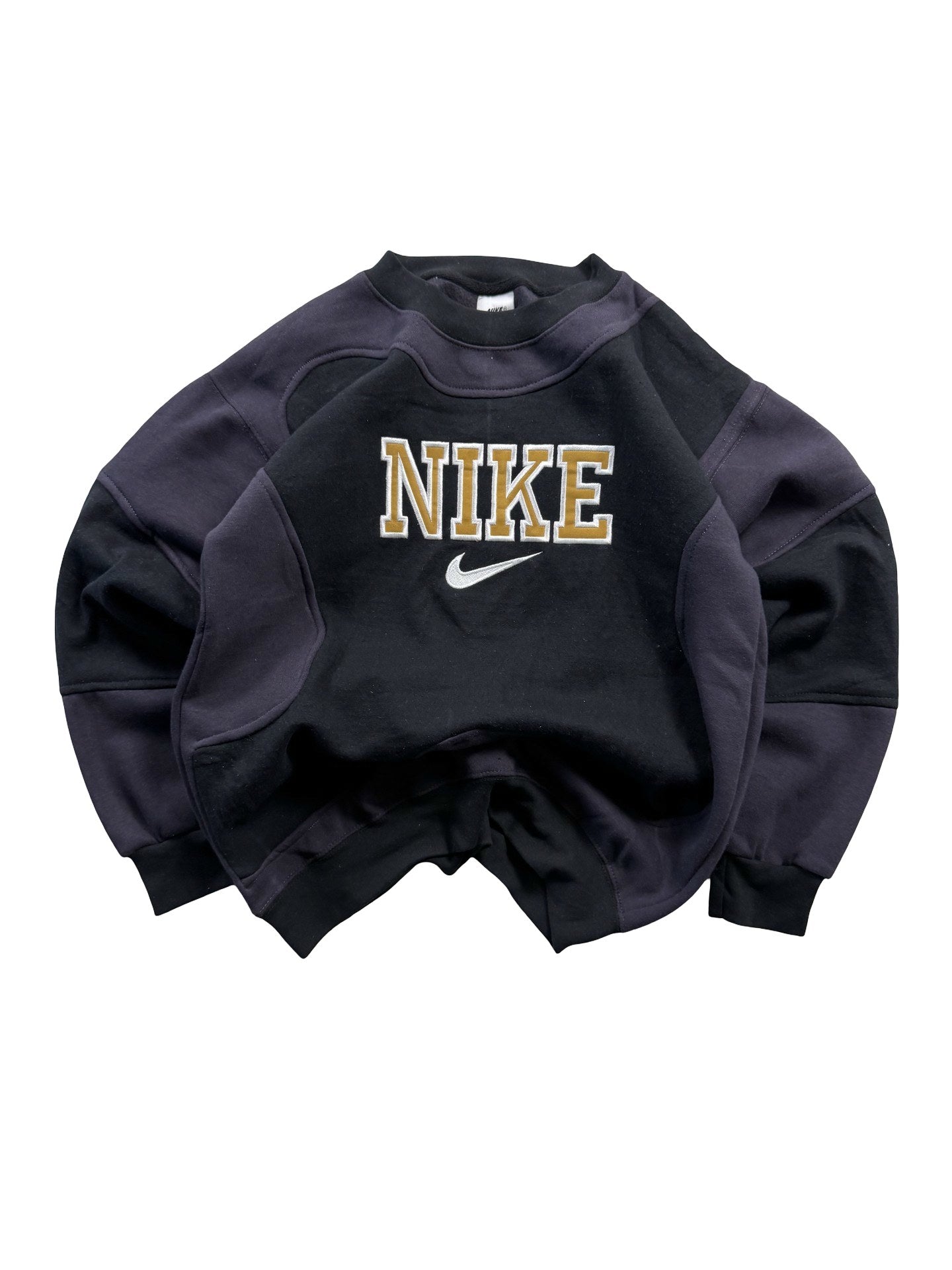 VINTAGE NIKE REWORK JUMPER CREWNECK - EMBROIDERED SPELLOUT