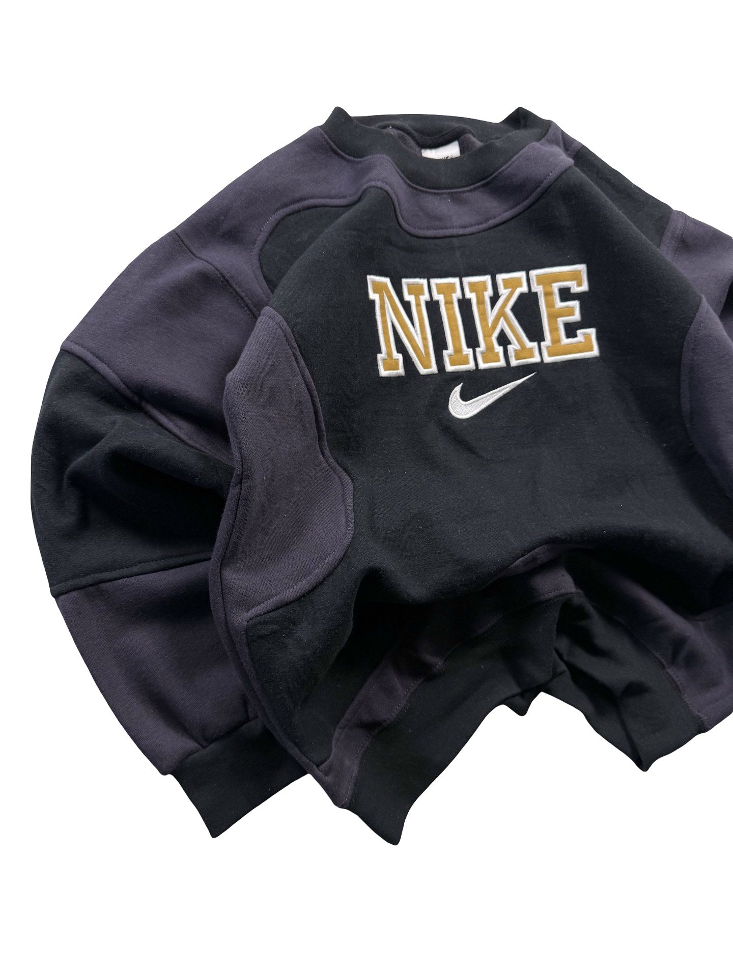 VINTAGE NIKE REWORK JUMPER CREWNECK - EMBROIDERED SPELLOUT