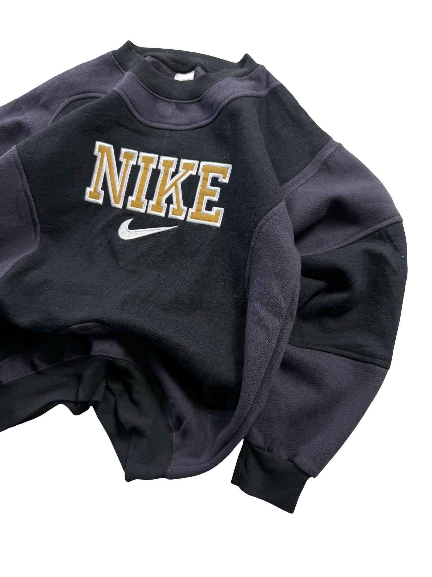 VINTAGE NIKE REWORK JUMPER CREWNECK - EMBROIDERED SPELLOUT
