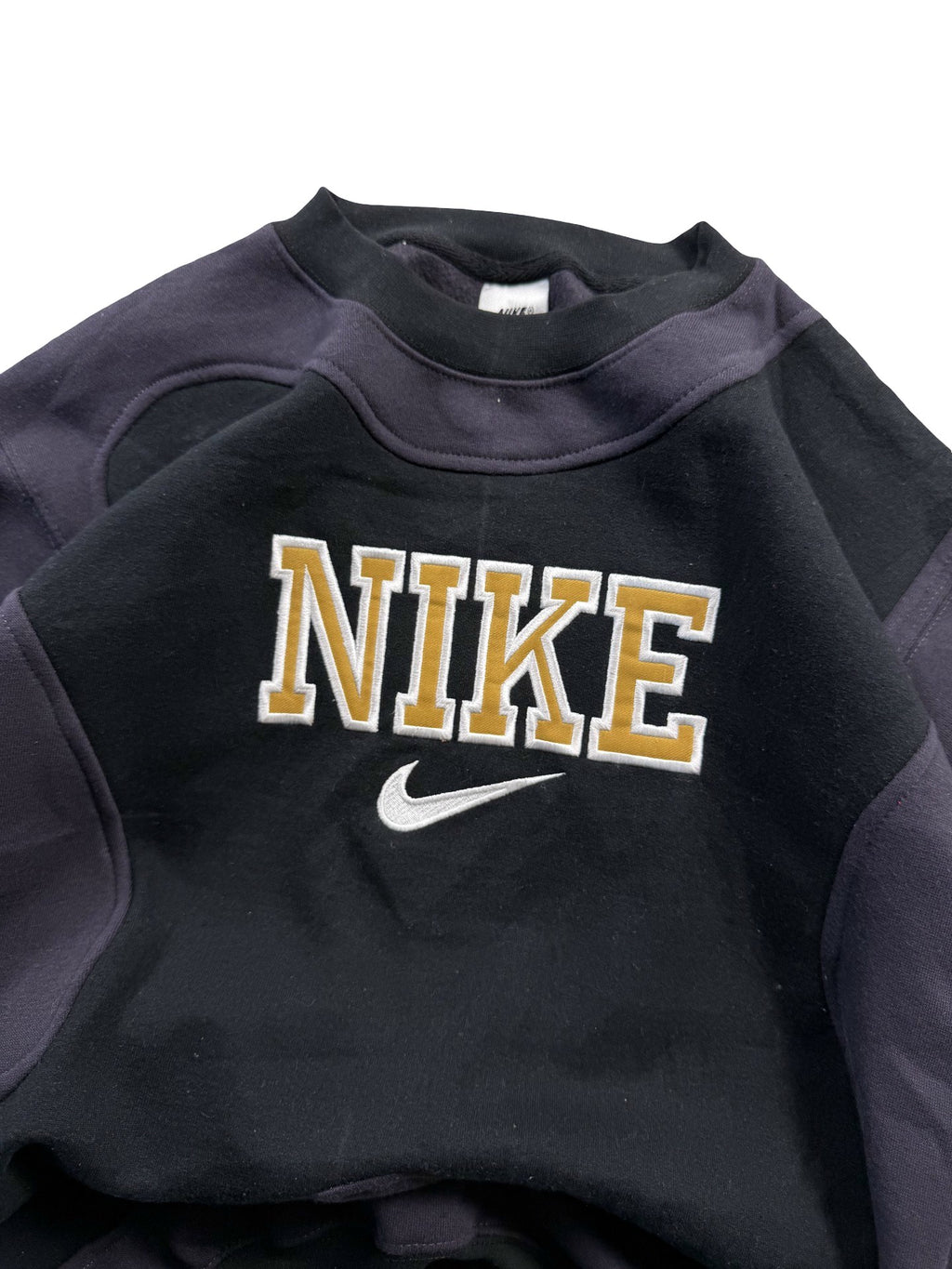 VINTAGE NIKE REWORK JUMPER CREWNECK - EMBROIDERED SPELLOUT