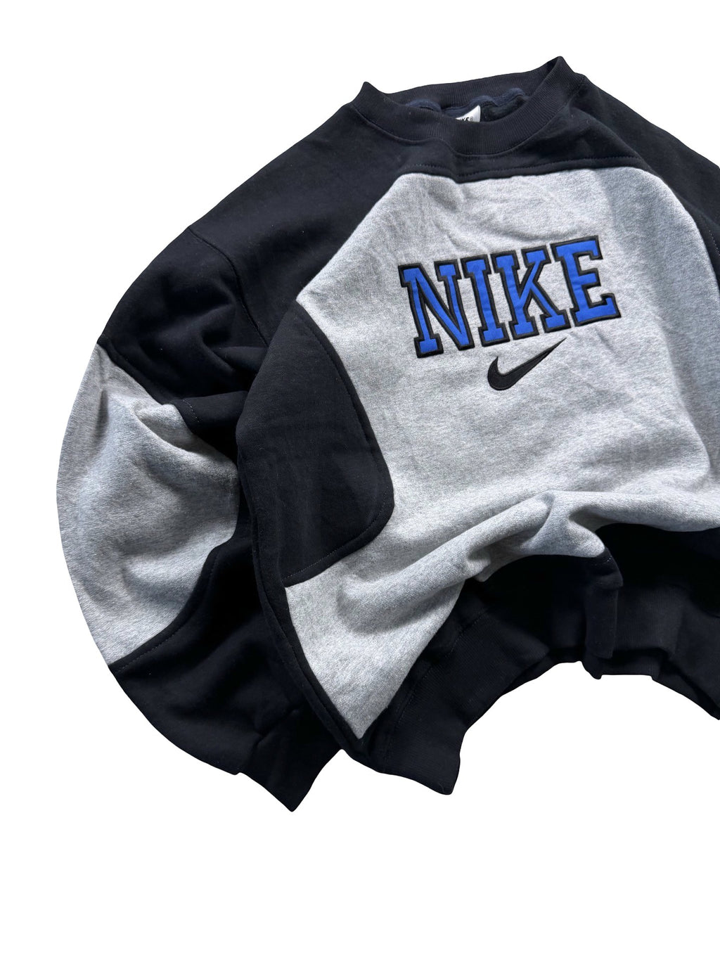 VINTAGE NIKE REWORK JUMPER CREWNECK - EMBROIDERED SPELLOUT