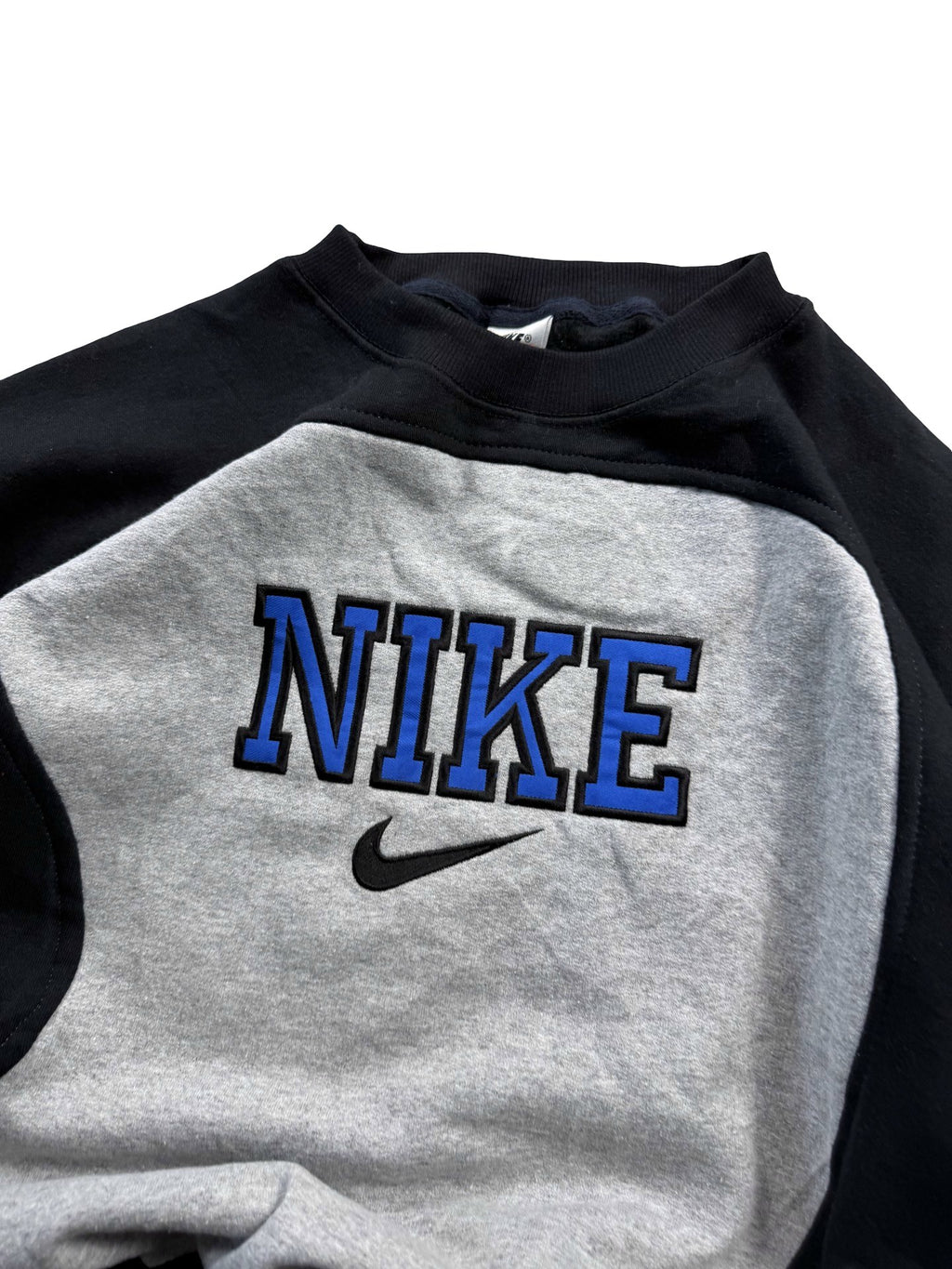 VINTAGE NIKE REWORK JUMPER CREWNECK - EMBROIDERED SPELLOUT
