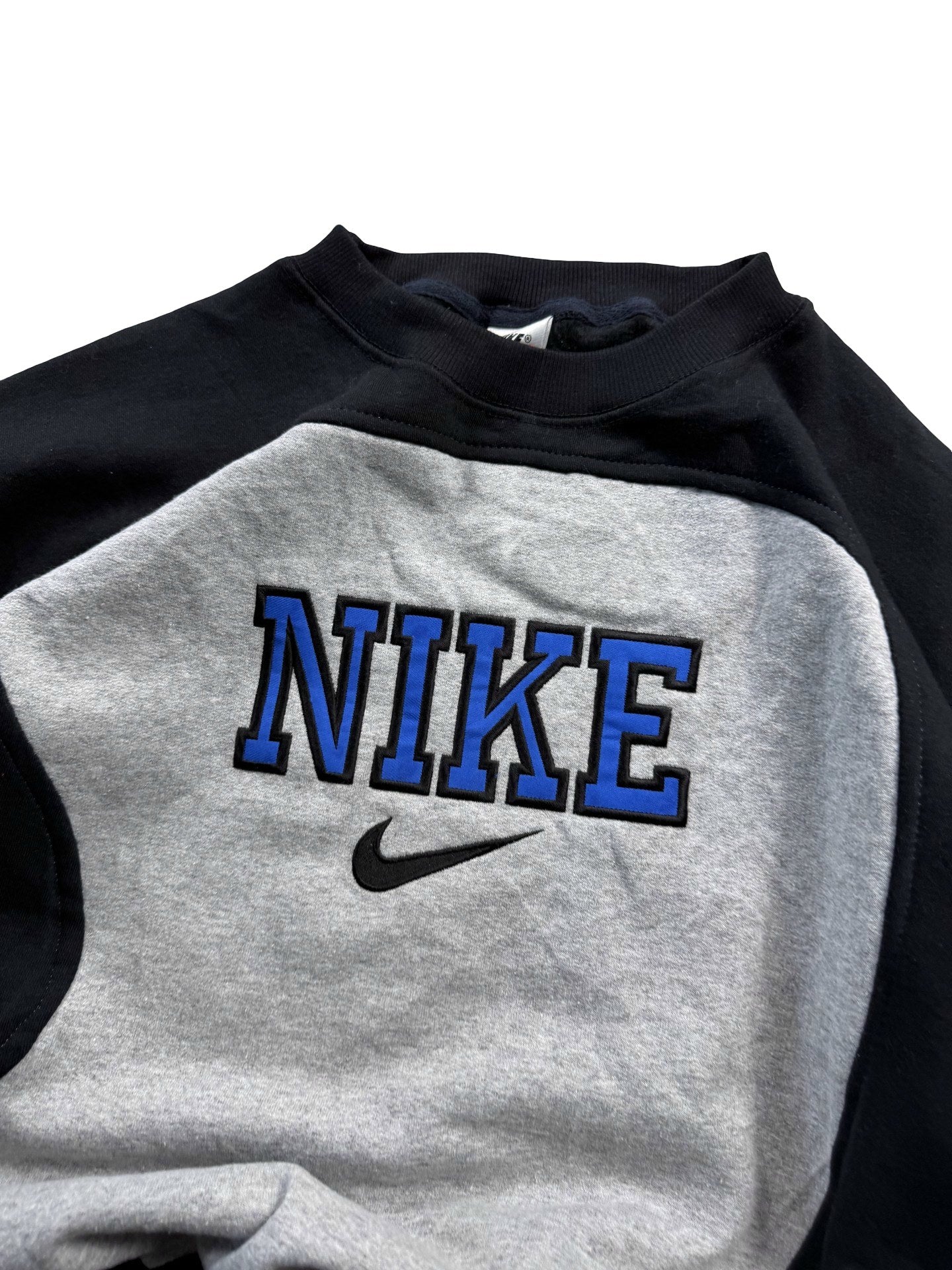 VINTAGE NIKE REWORK JUMPER CREWNECK - EMBROIDERED SPELLOUT
