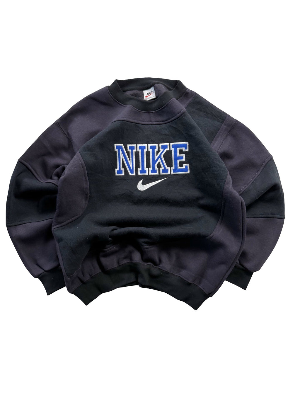 VINTAGE NIKE REWORK JUMPER CREWNECK - EMBROIDERED SPELLOUT