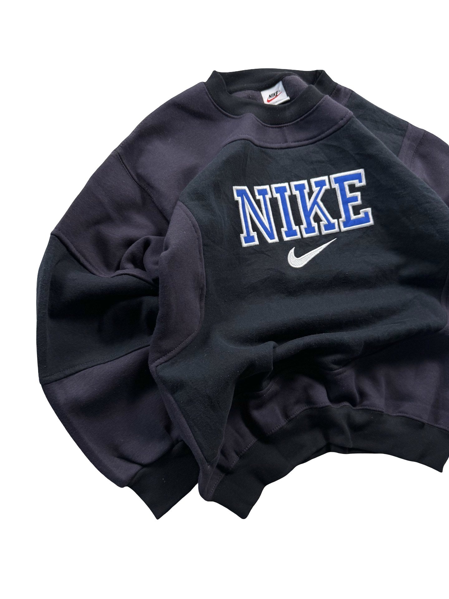 VINTAGE NIKE REWORK JUMPER CREWNECK - EMBROIDERED SPELLOUT