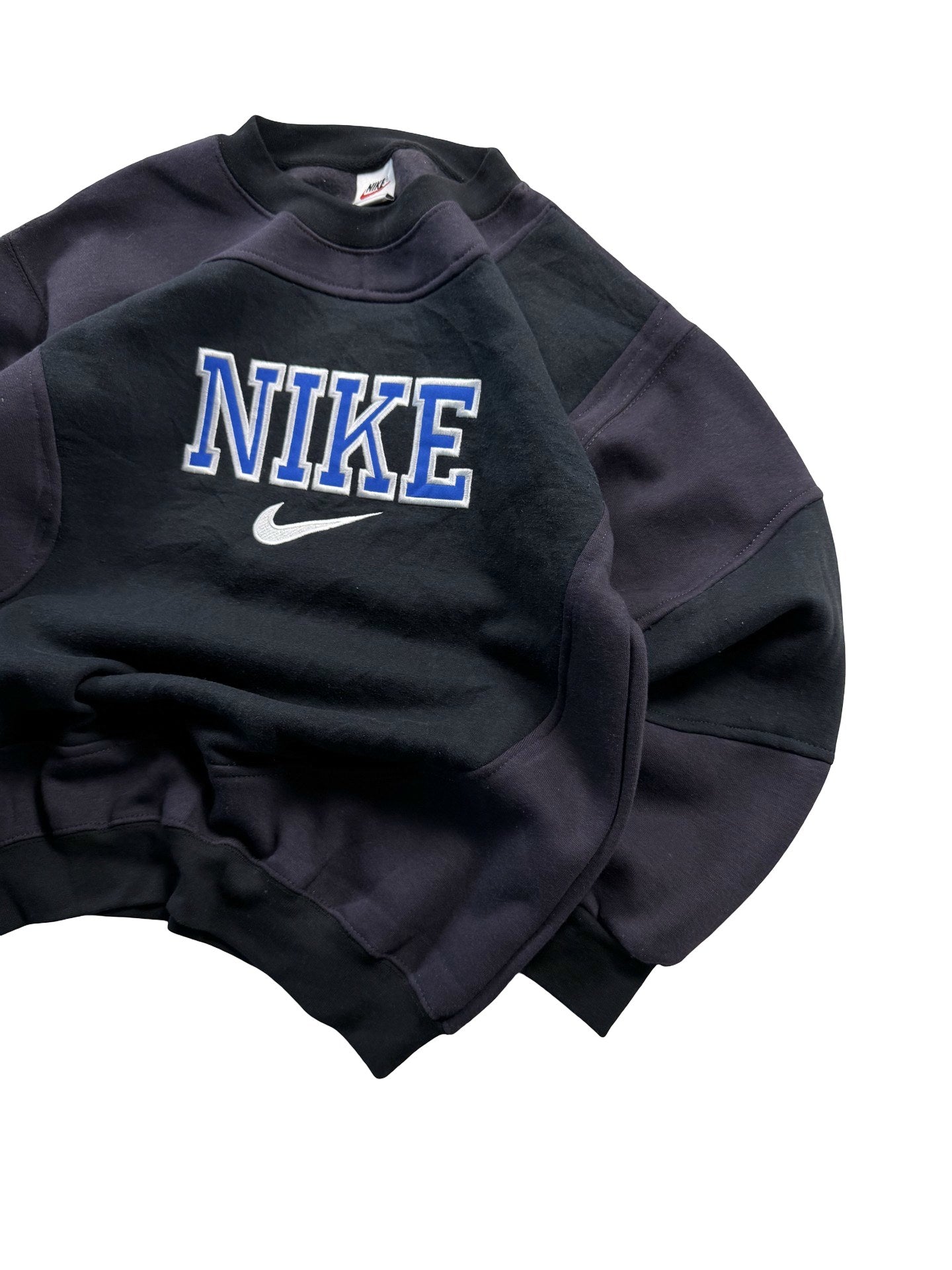 VINTAGE NIKE REWORK JUMPER CREWNECK - EMBROIDERED SPELLOUT