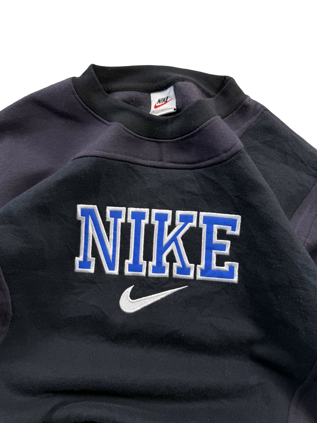 VINTAGE NIKE REWORK JUMPER CREWNECK - EMBROIDERED SPELLOUT