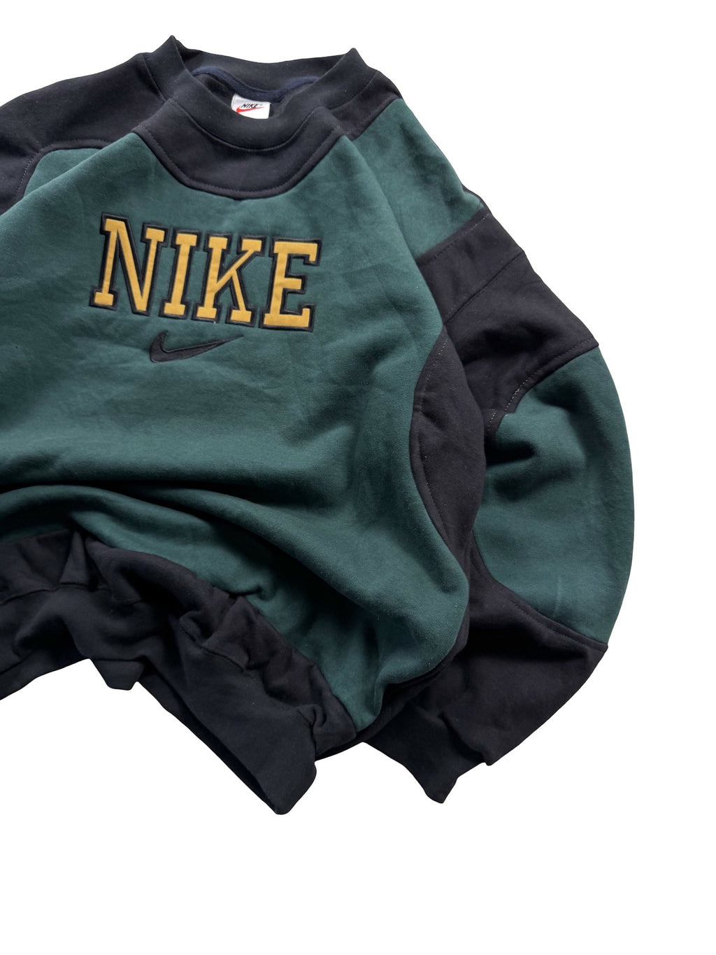 VINTAGE NIKE REWORK JUMPER CREWNECK - EMBROIDERED SPELLOUT