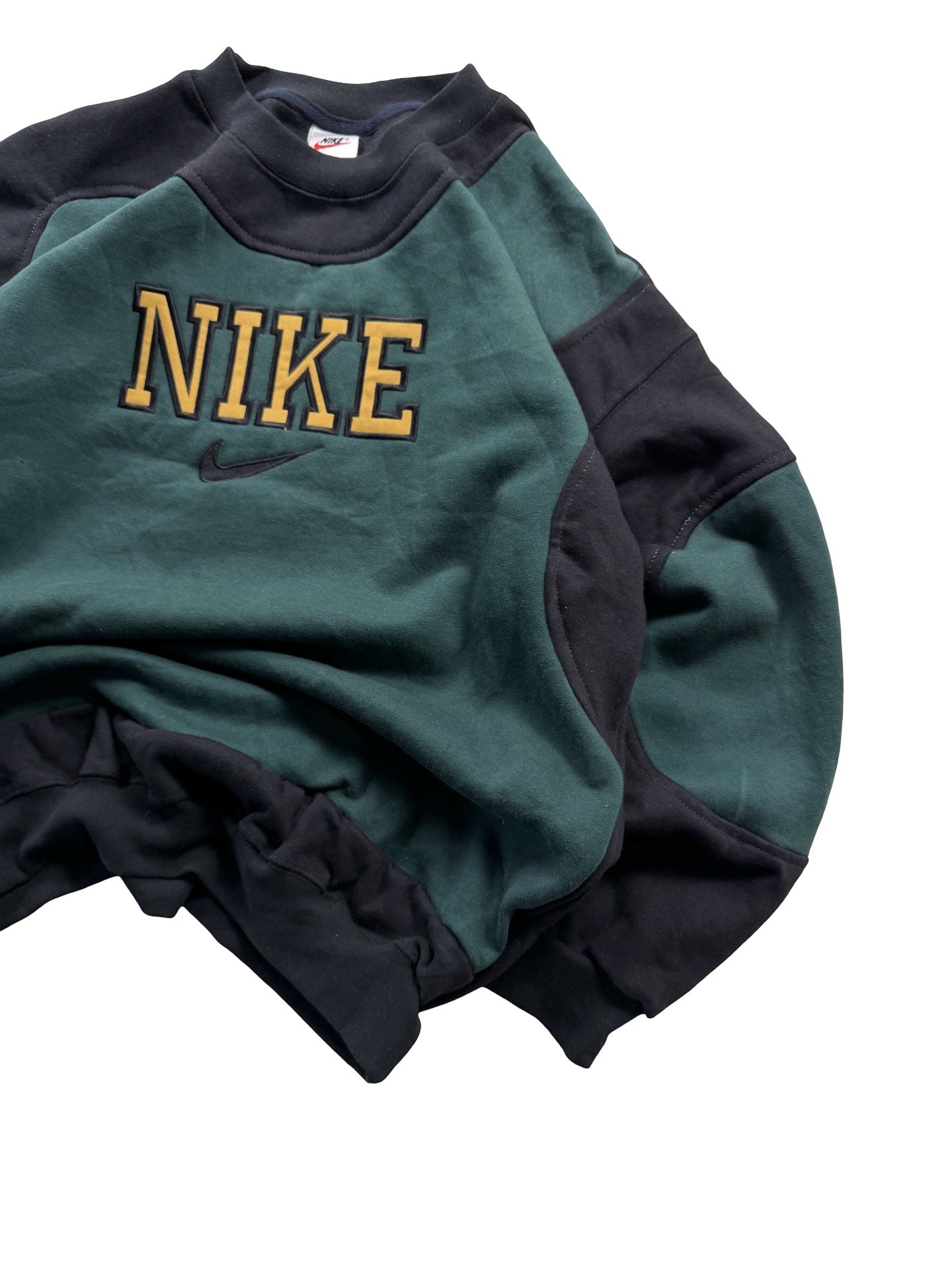 VINTAGE NIKE REWORK JUMPER CREWNECK - EMBROIDERED SPELLOUT