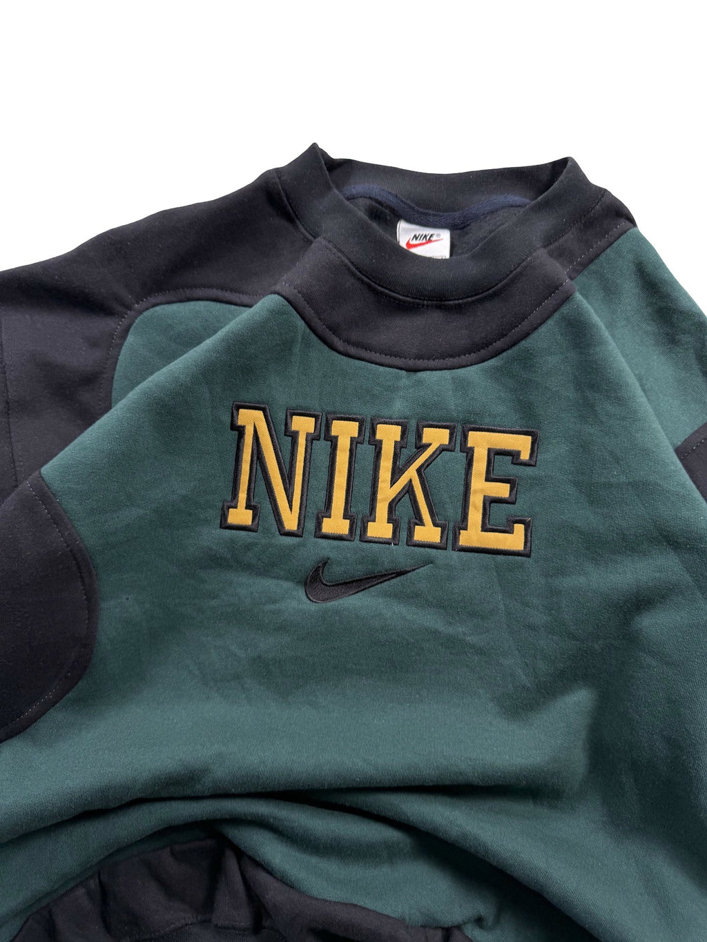 VINTAGE NIKE REWORK JUMPER CREWNECK - EMBROIDERED SPELLOUT