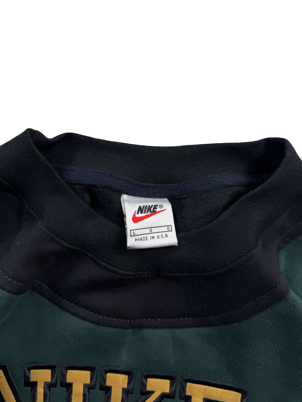 VINTAGE NIKE REWORK JUMPER CREWNECK - EMBROIDERED SPELLOUT