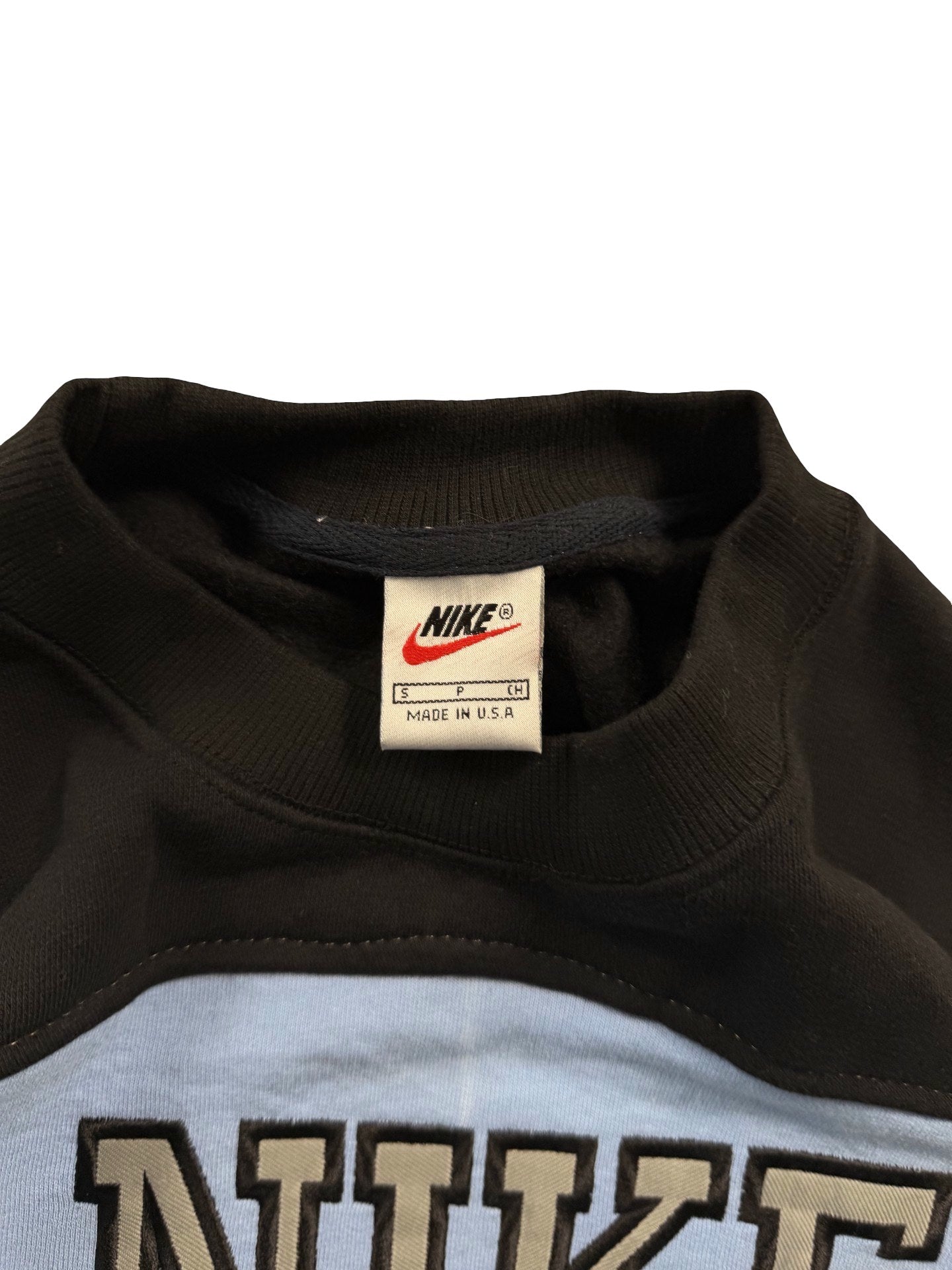 VINTAGE NIKE REWORK JUMPER CREWNECK - EMBROIDERED SPELLOUT