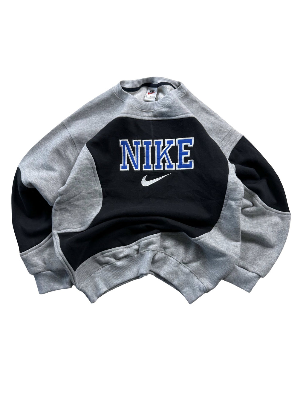 VINTAGE NIKE REWORK JUMPER CREWNECK - EMBROIDERED SPELLOUT