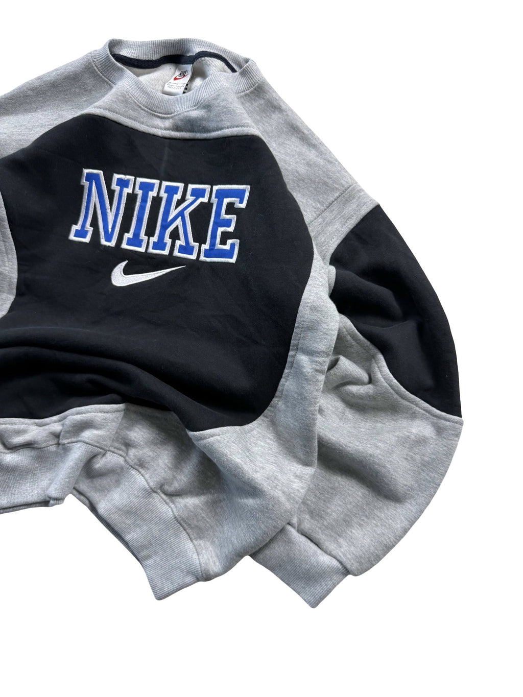 VINTAGE NIKE REWORK JUMPER CREWNECK - EMBROIDERED SPELLOUT