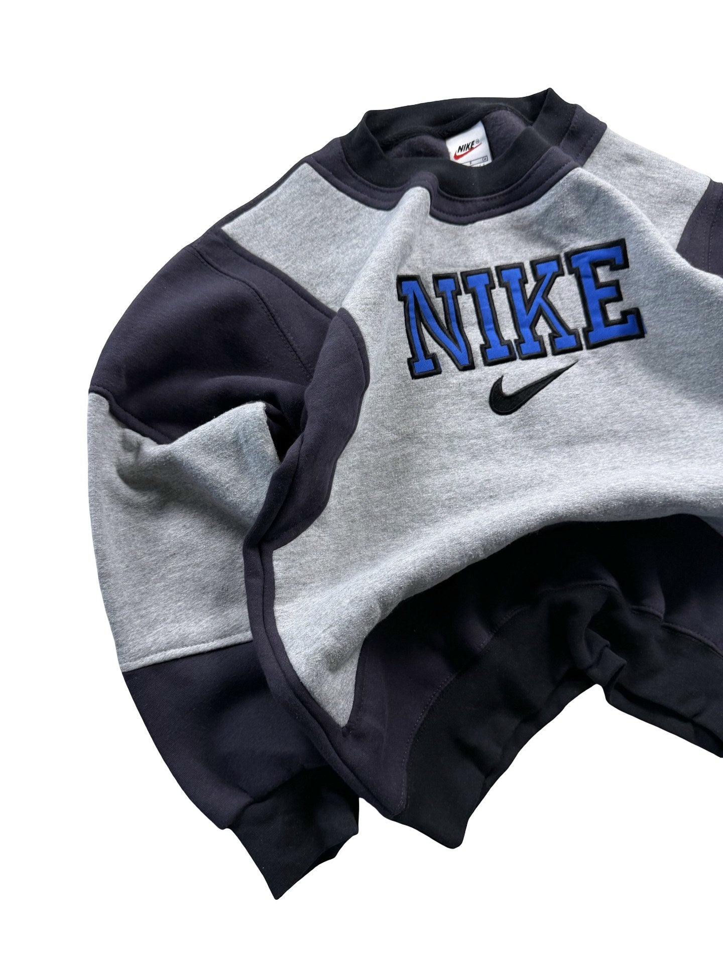 VINTAGE NIKE REWORK JUMPER CREWNECK - EMBROIDERED SPELLOUT