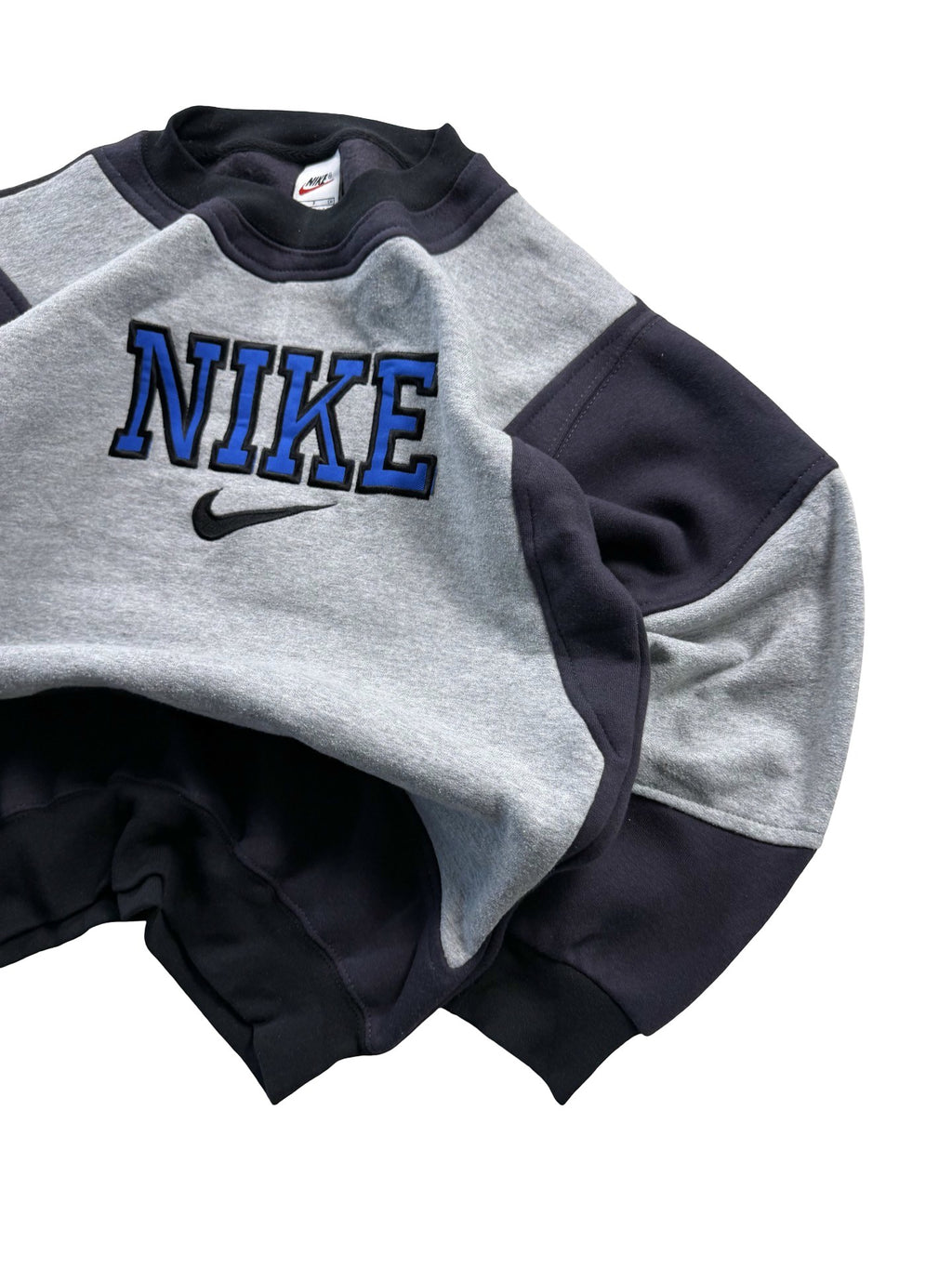 VINTAGE NIKE REWORK JUMPER CREWNECK - EMBROIDERED SPELLOUT