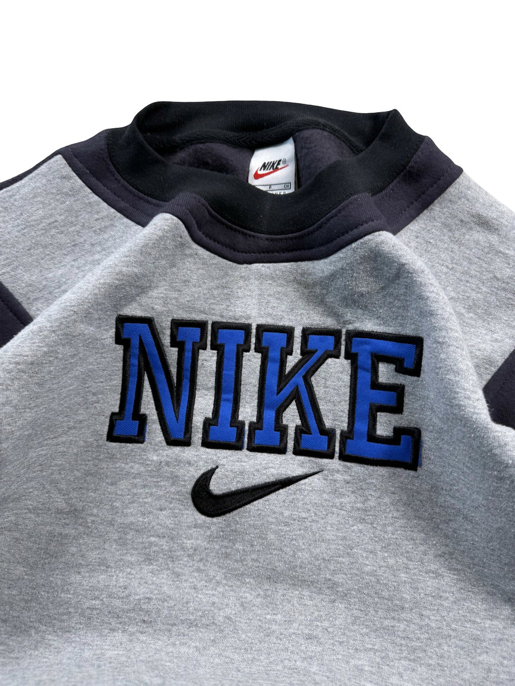 VINTAGE NIKE REWORK JUMPER CREWNECK - EMBROIDERED SPELLOUT
