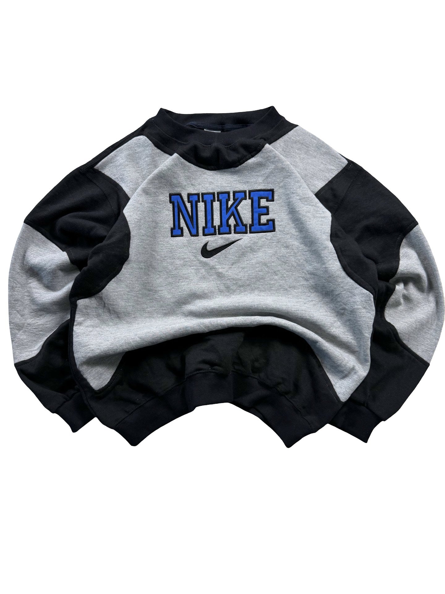 VINTAGE NIKE REWORK JUMPER CREWNECK - EMBROIDERED SPELLOUT