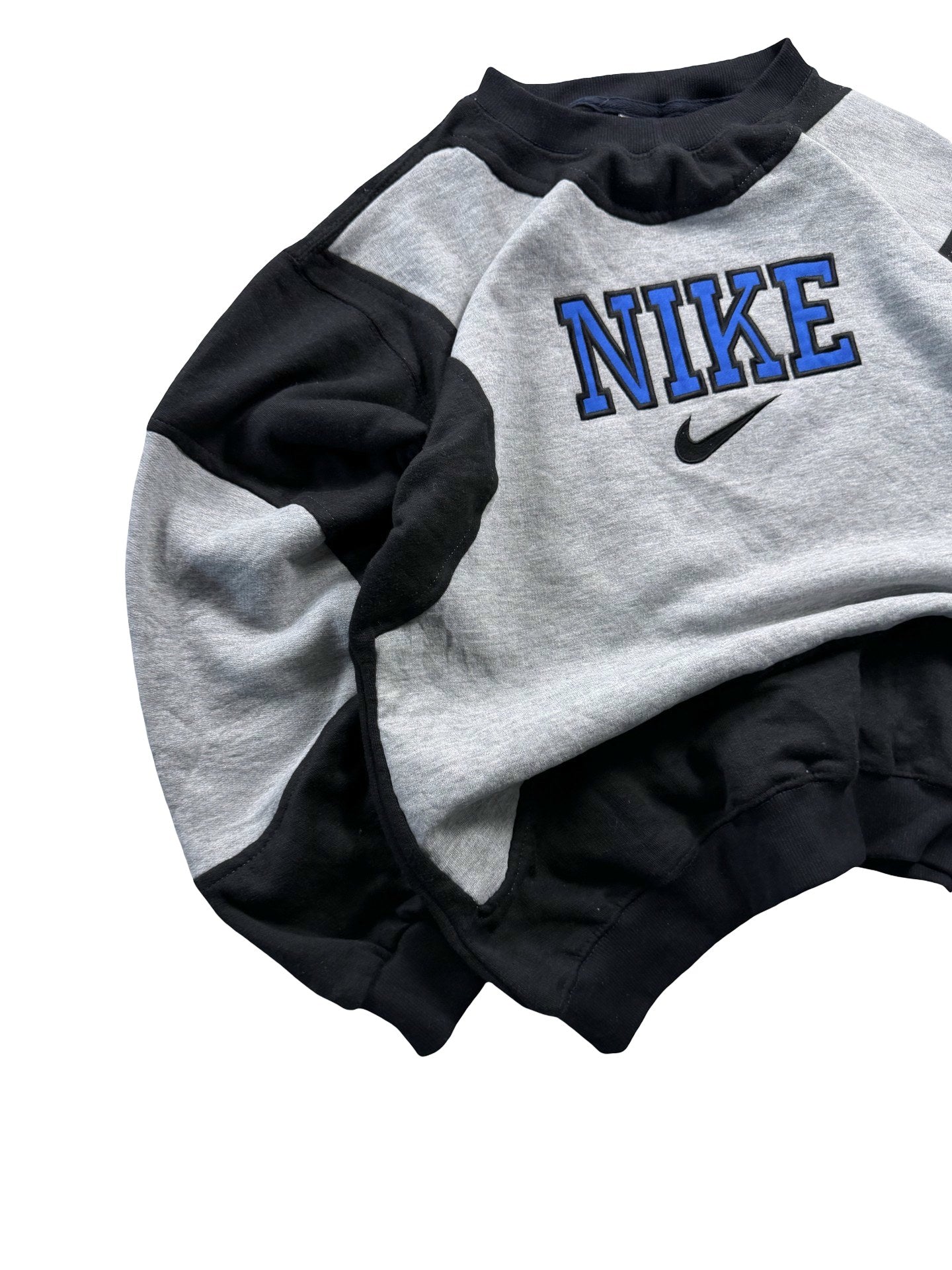 VINTAGE NIKE REWORK JUMPER CREWNECK - EMBROIDERED SPELLOUT