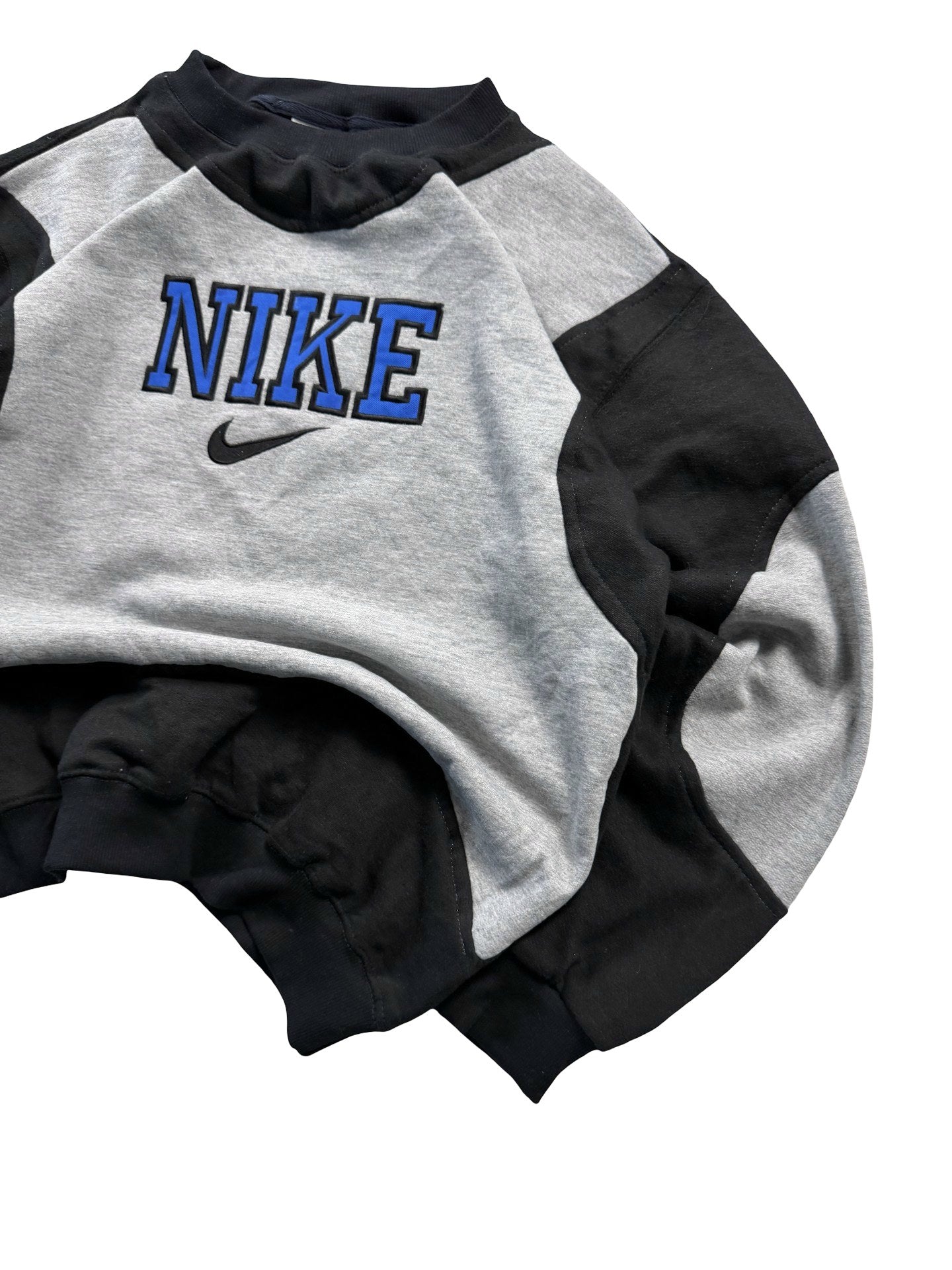VINTAGE NIKE REWORK JUMPER CREWNECK - EMBROIDERED SPELLOUT