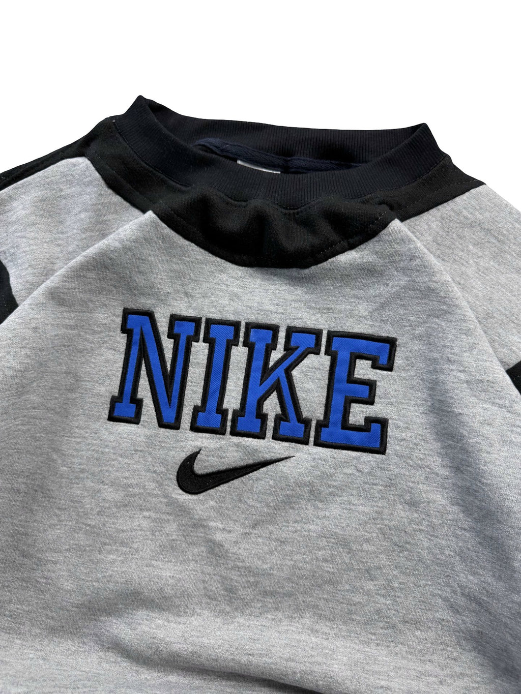 VINTAGE NIKE REWORK JUMPER CREWNECK - EMBROIDERED SPELLOUT
