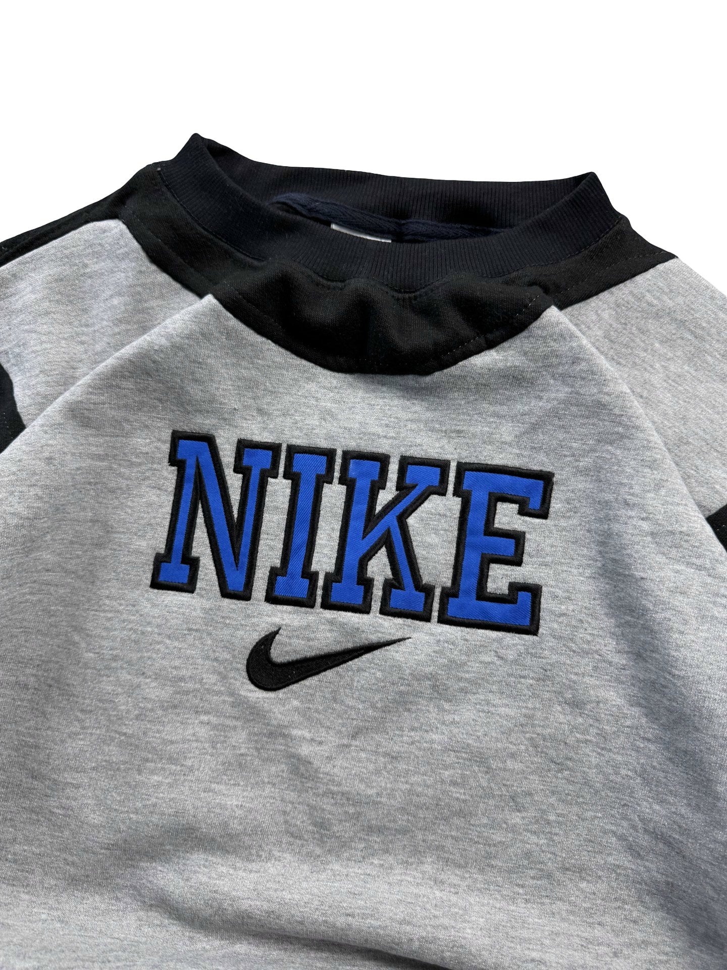 VINTAGE NIKE REWORK JUMPER CREWNECK - EMBROIDERED SPELLOUT