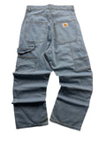 Carhartt Reworked Double Knee Jeans Light Blue Wash