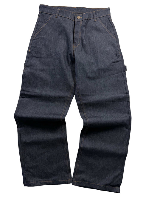 Carhartt Reworked Single Knee Jeans Raw Denim