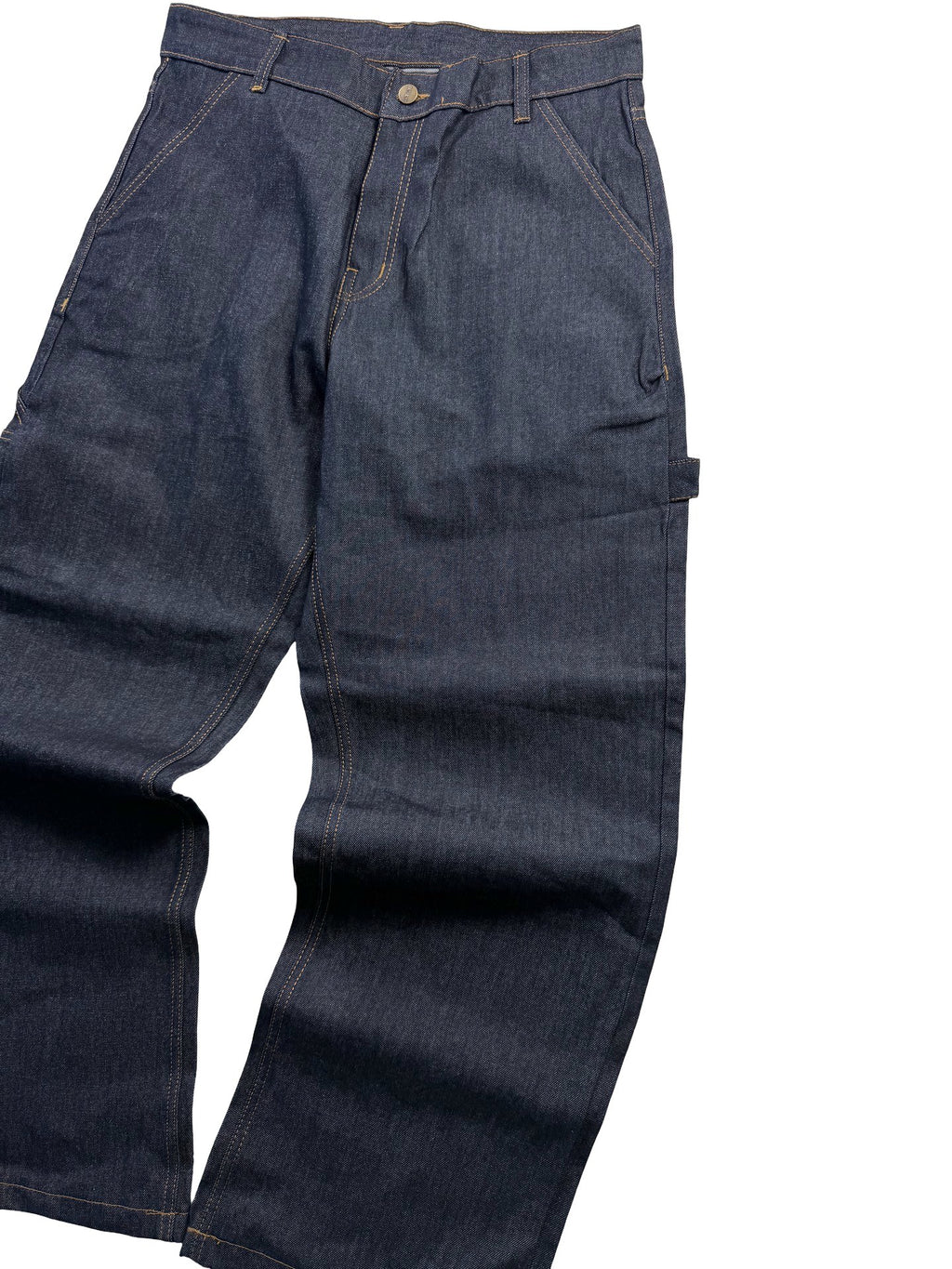 Carhartt Reworked Single Knee Jeans Raw Denim