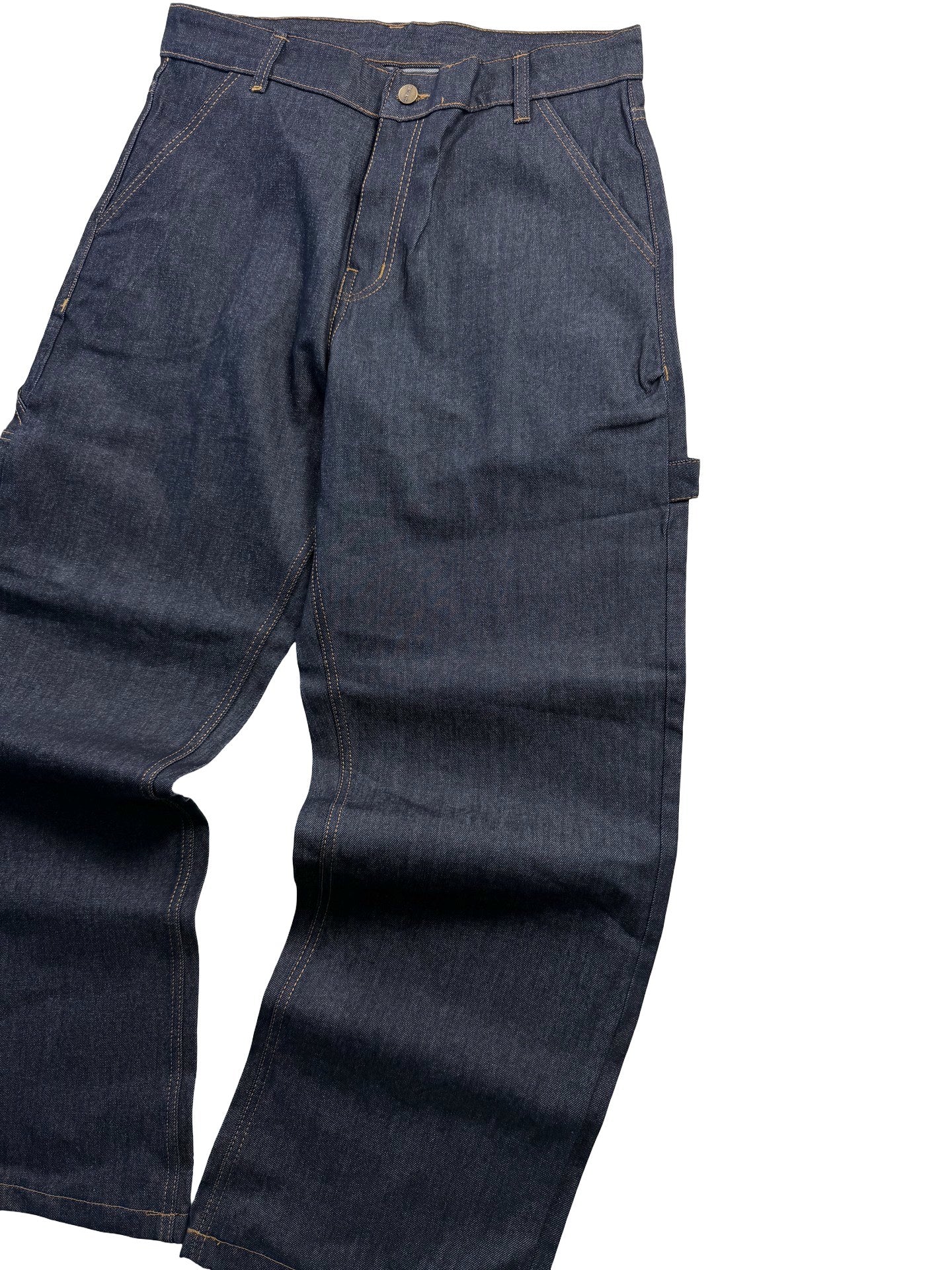 Carhartt Reworked Single Knee Jeans Raw Denim