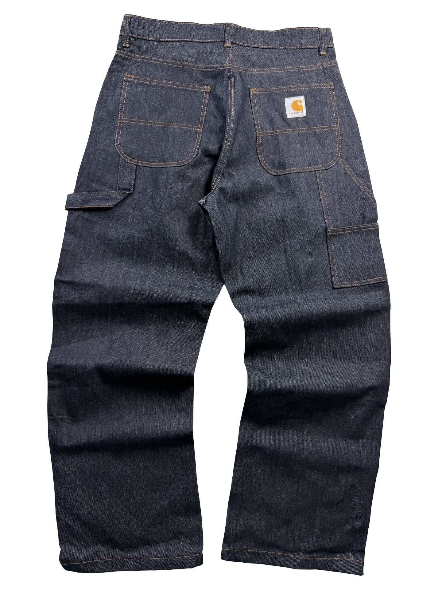 Carhartt Reworked Single Knee Jeans Raw Denim