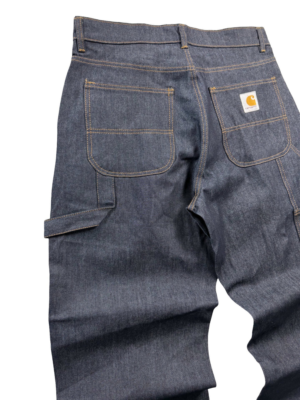 Carhartt Reworked Single Knee Jeans Raw Denim