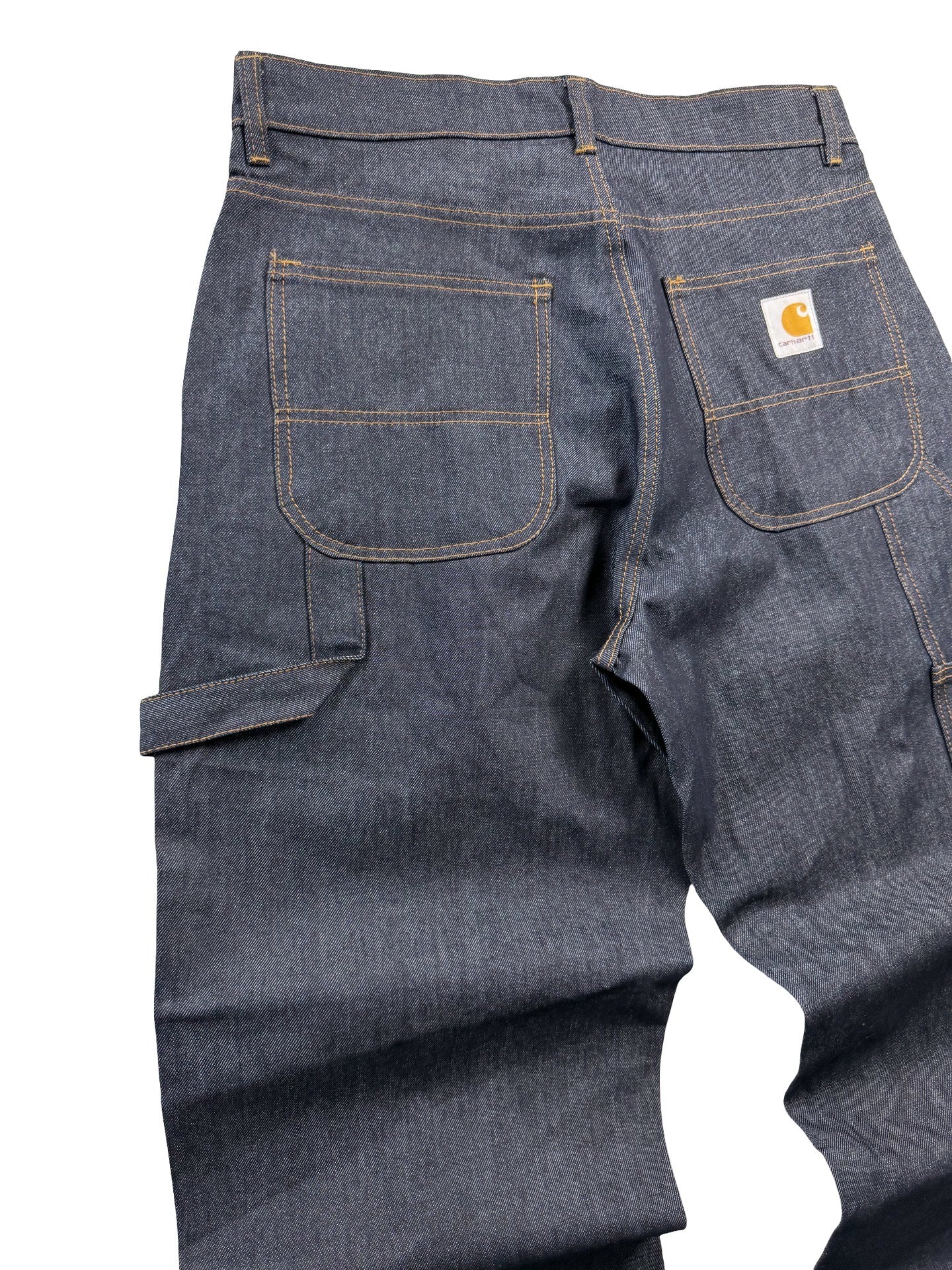 Carhartt Reworked Single Knee Jeans Raw Denim