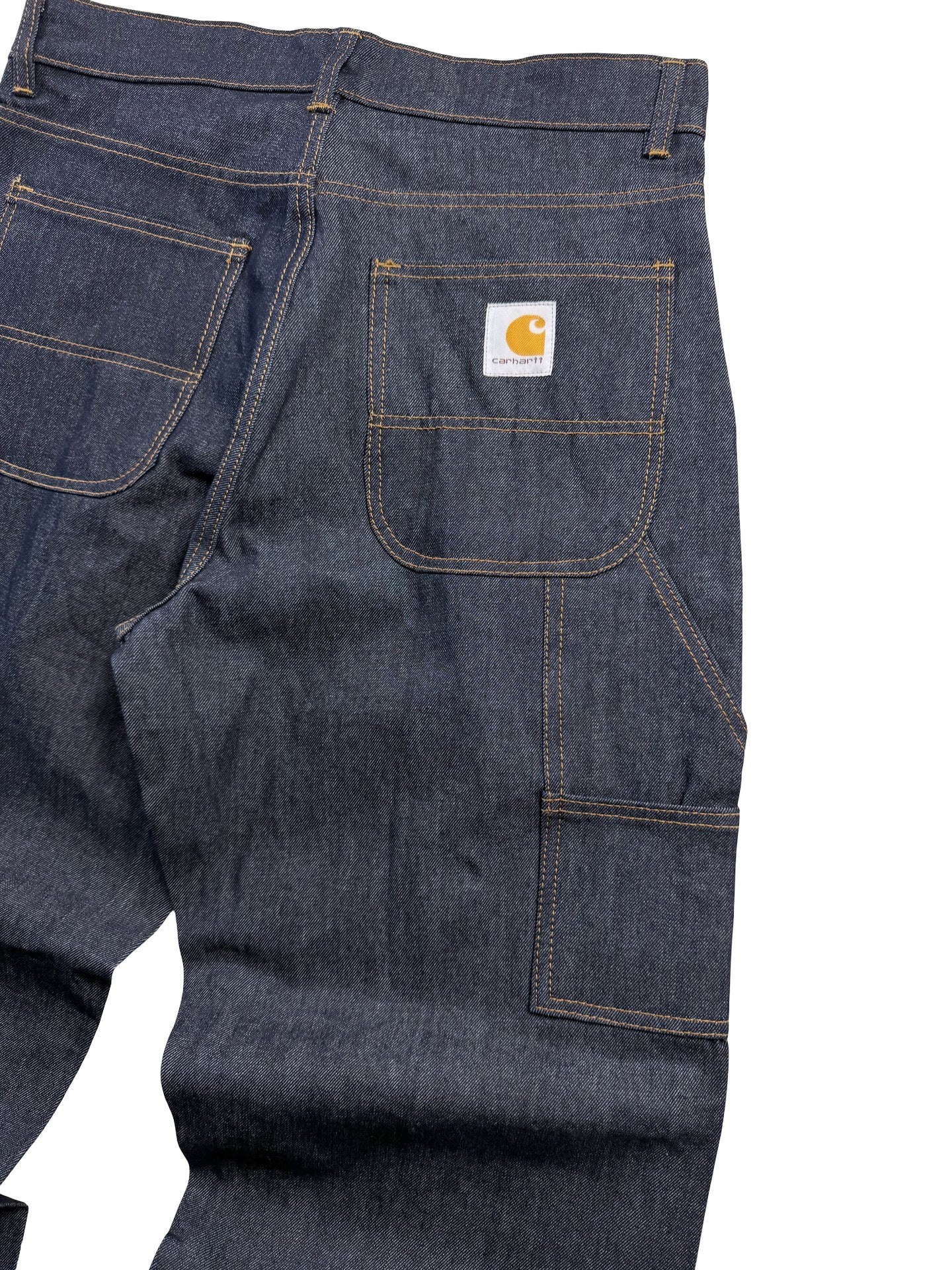 Carhartt Reworked Single Knee Jeans Raw Denim